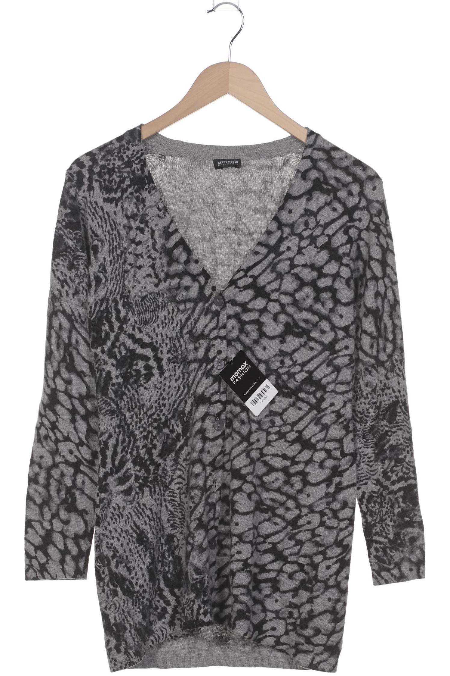 

Gerry Weber Damen Strickjacke, grau, Gr. 38