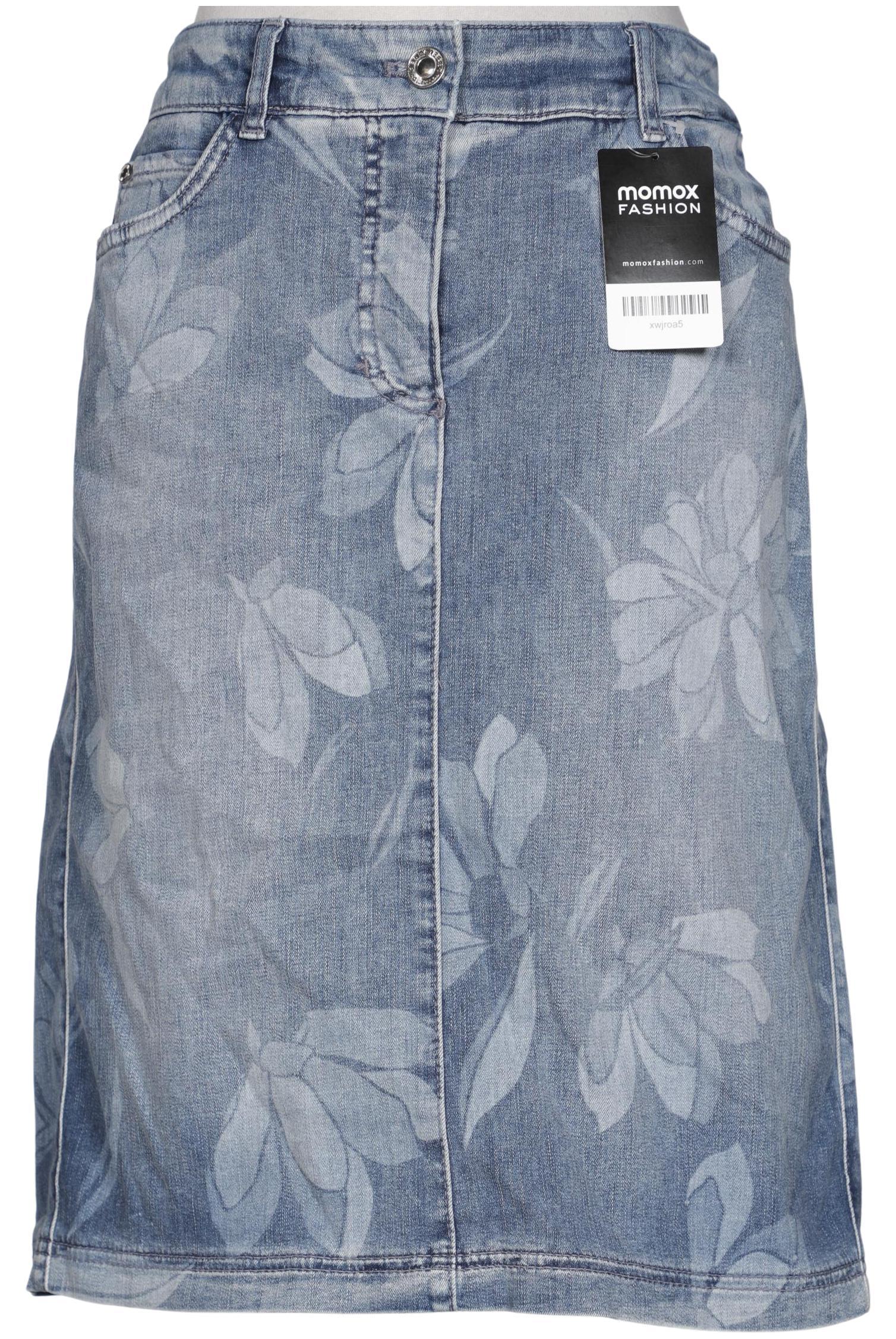 

Gerry Weber Damen Rock, blau, Gr. 38