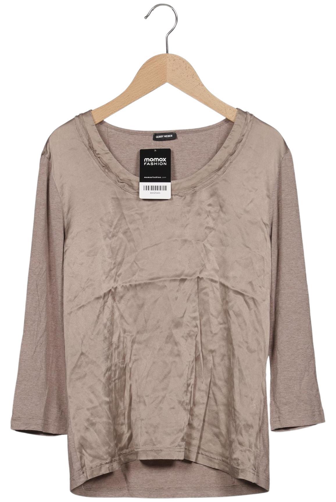 

Gerry Weber Damen Langarmshirt, beige, Gr. 38