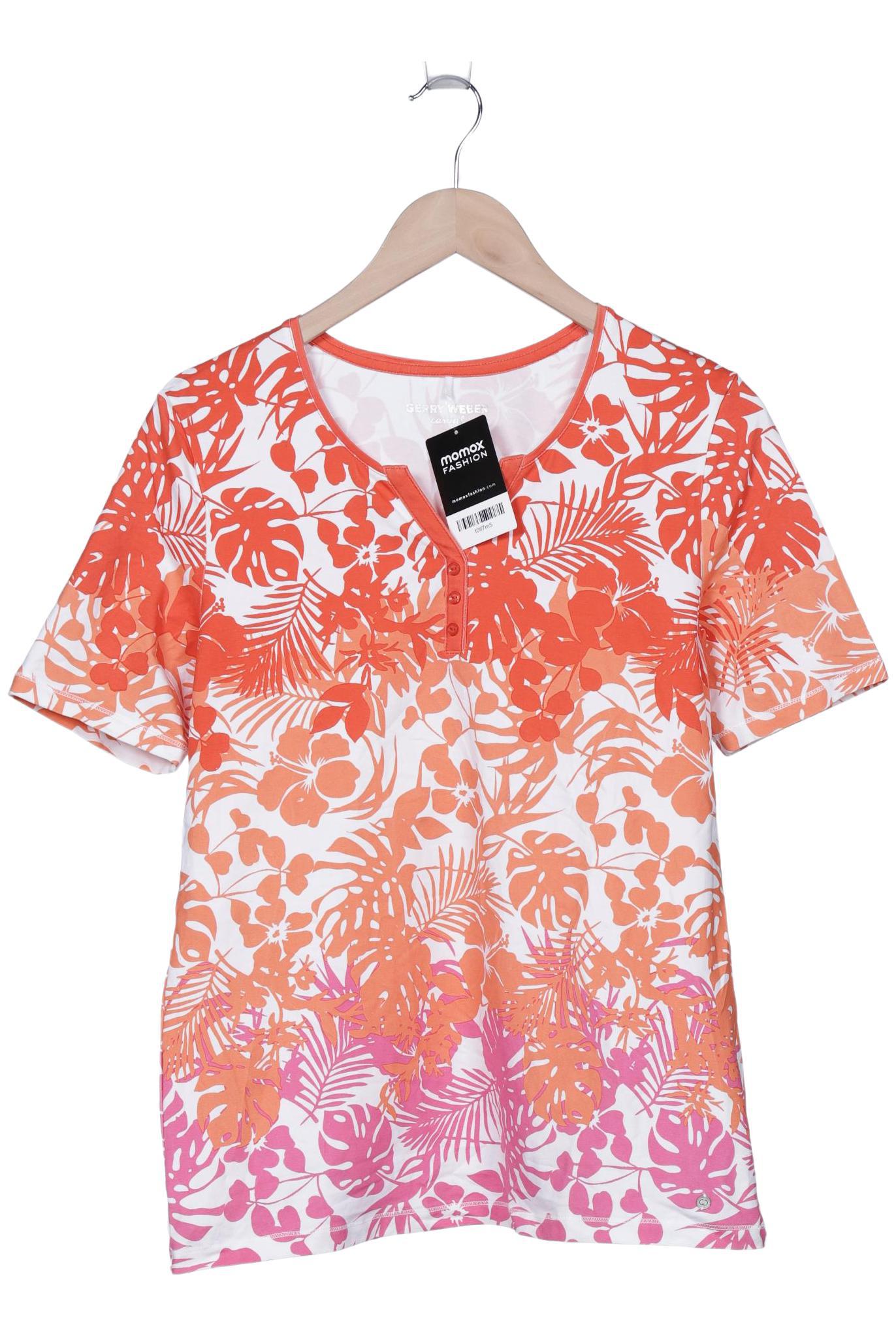 

Gerry Weber Damen T-Shirt, orange, Gr. 42