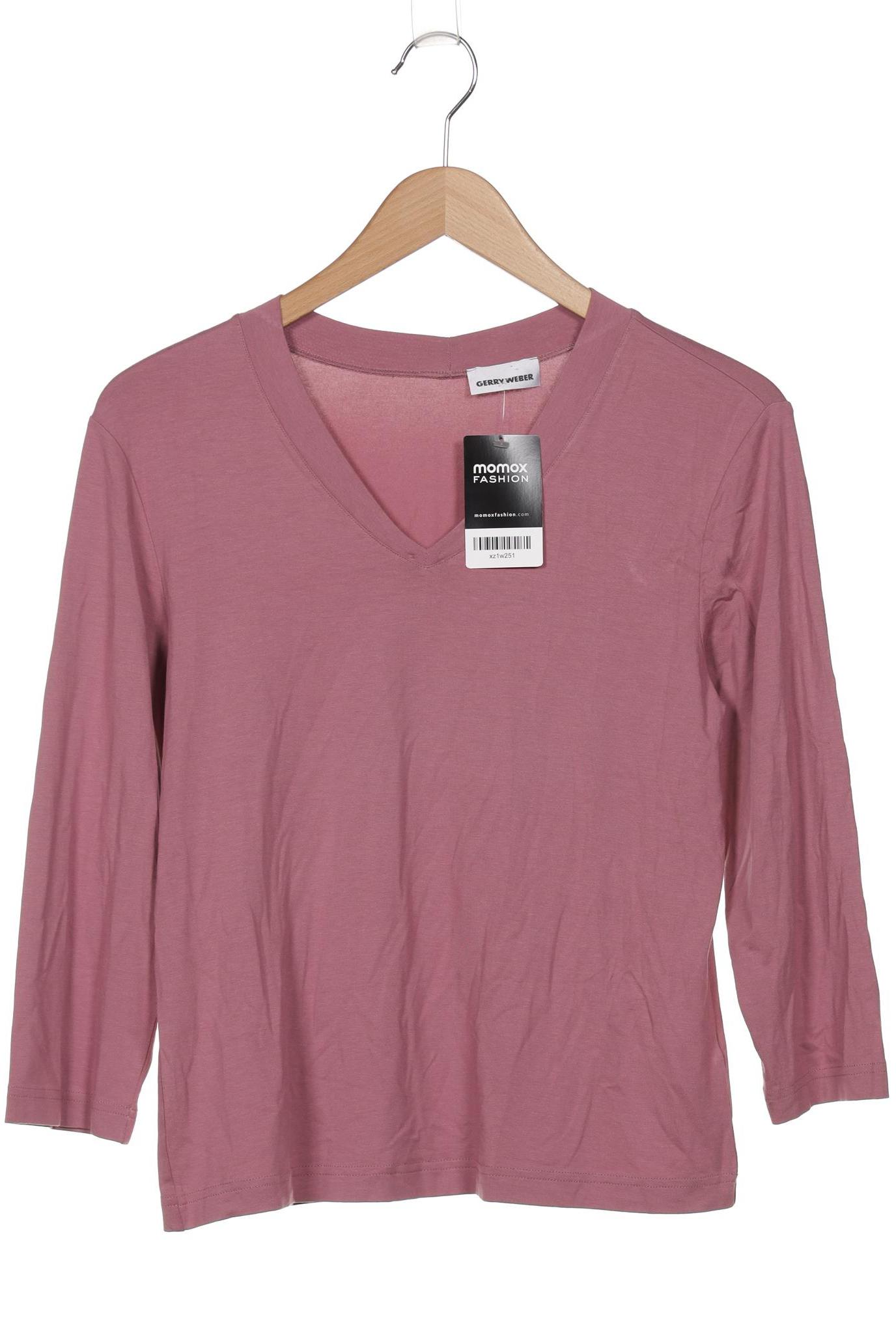 

Gerry Weber Damen Langarmshirt, pink, Gr. 38