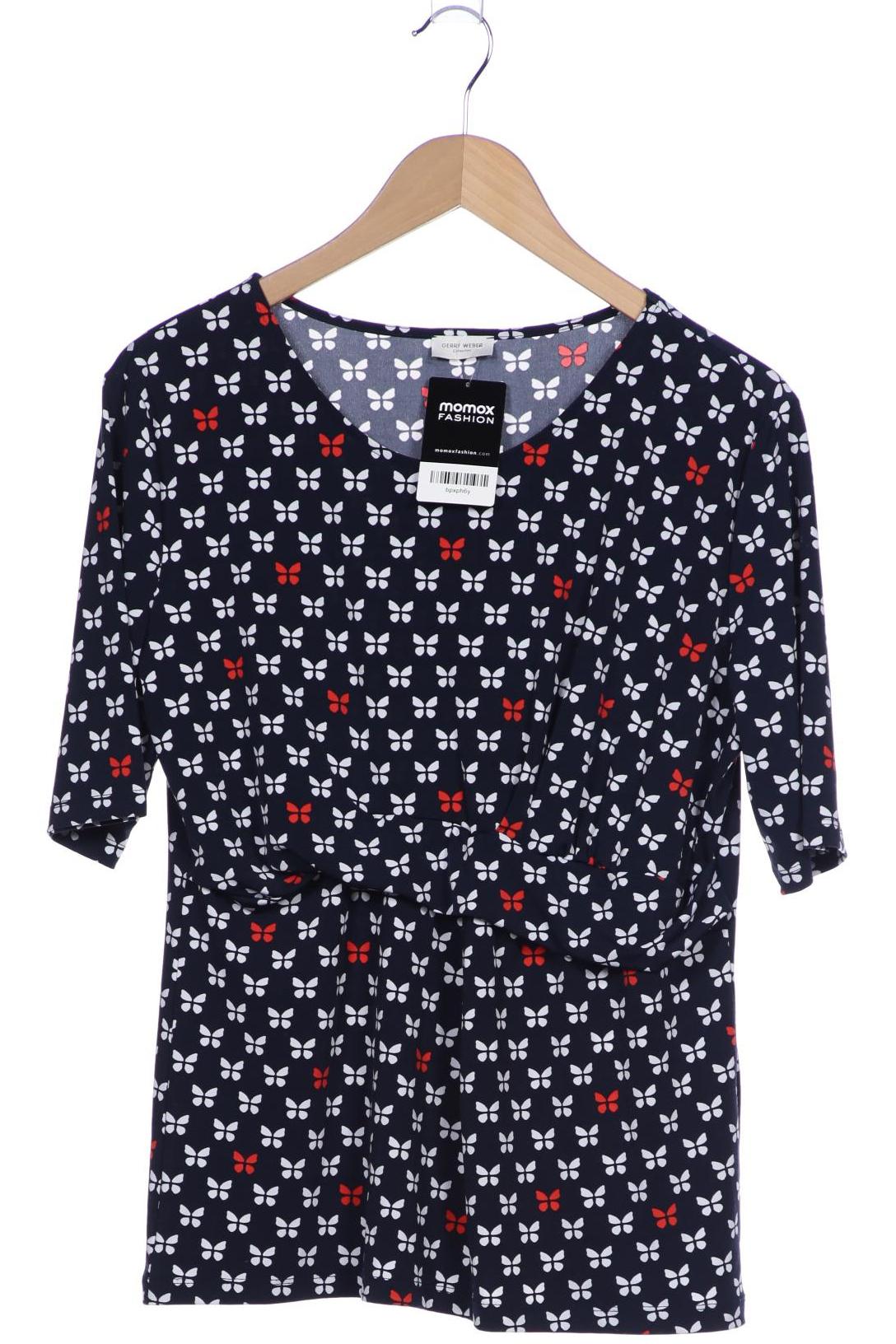 

Gerry Weber Damen T-Shirt, marineblau, Gr. 42
