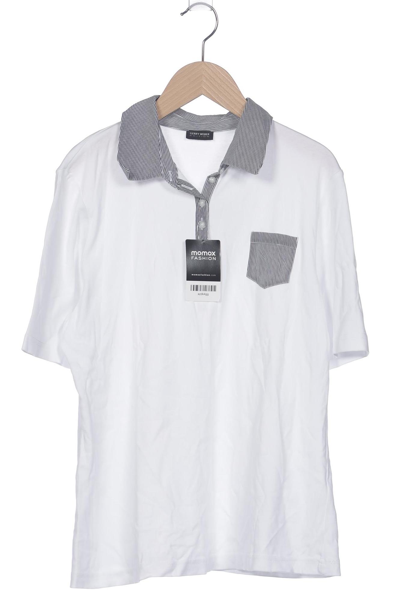 

Gerry Weber Damen Poloshirt, weiß, Gr. 42