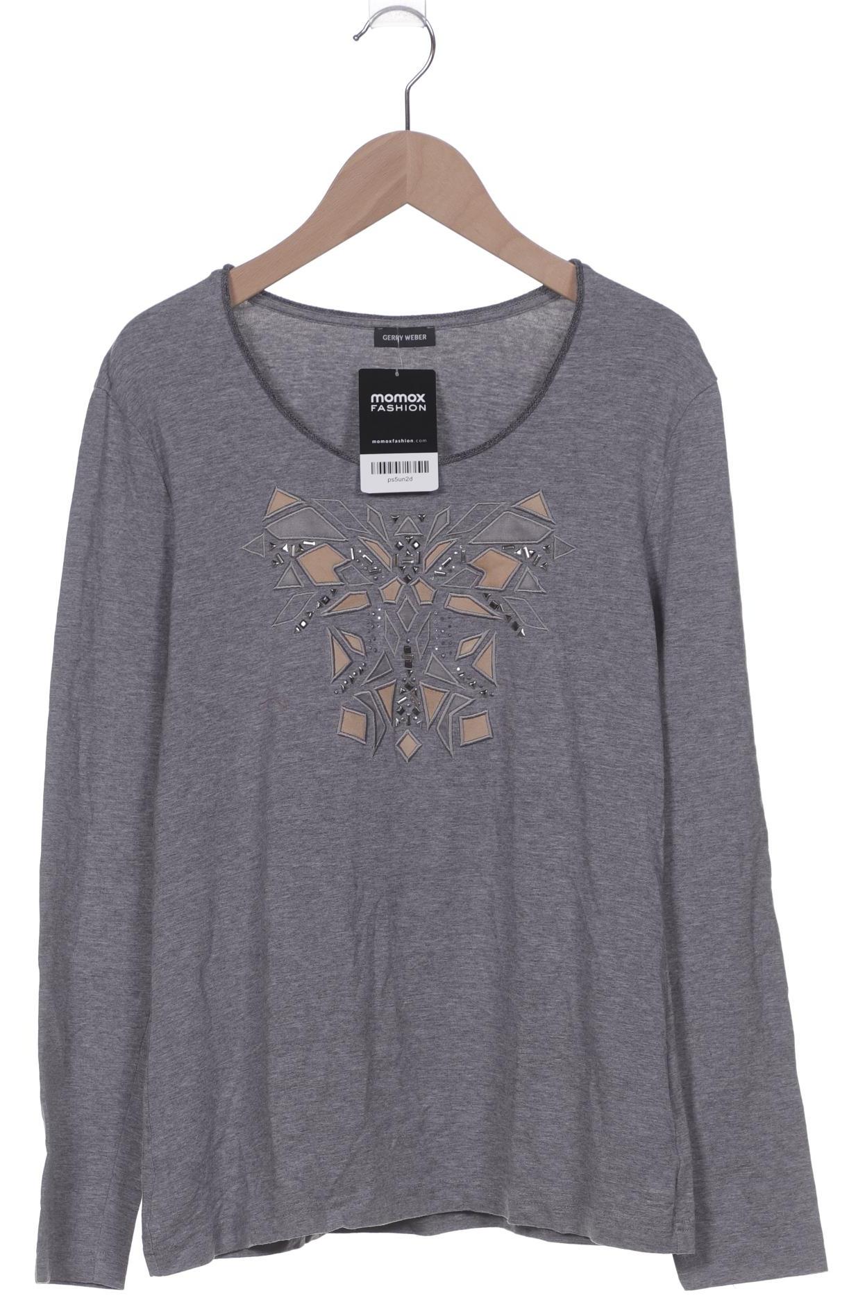 

Gerry Weber Damen Langarmshirt, grau, Gr. 40