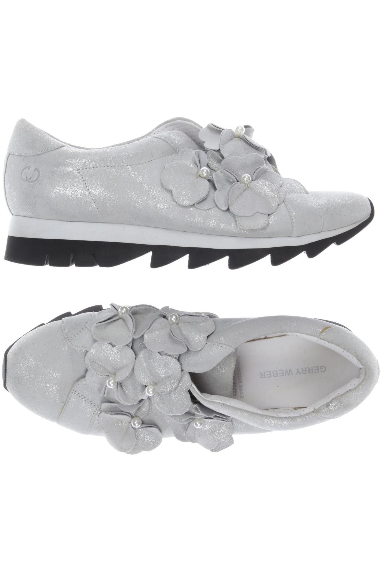 

Gerry Weber Damen Halbschuh, silber, Gr. 40
