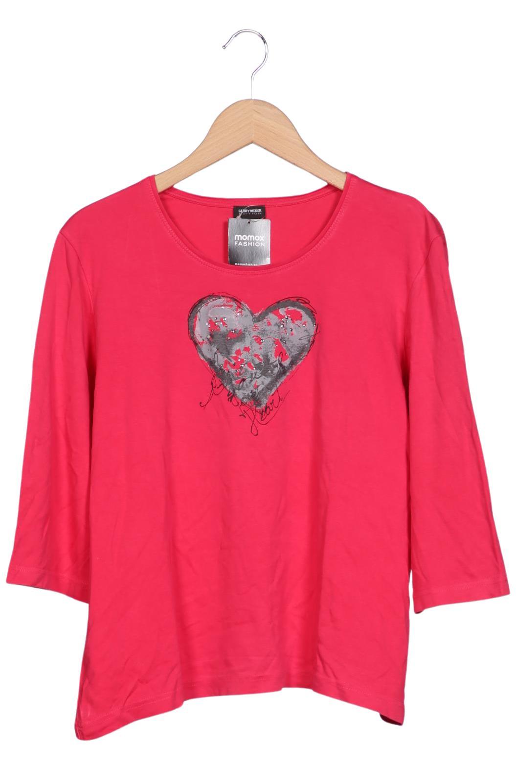 

Gerry Weber Damen Langarmshirt, pink, Gr. 44
