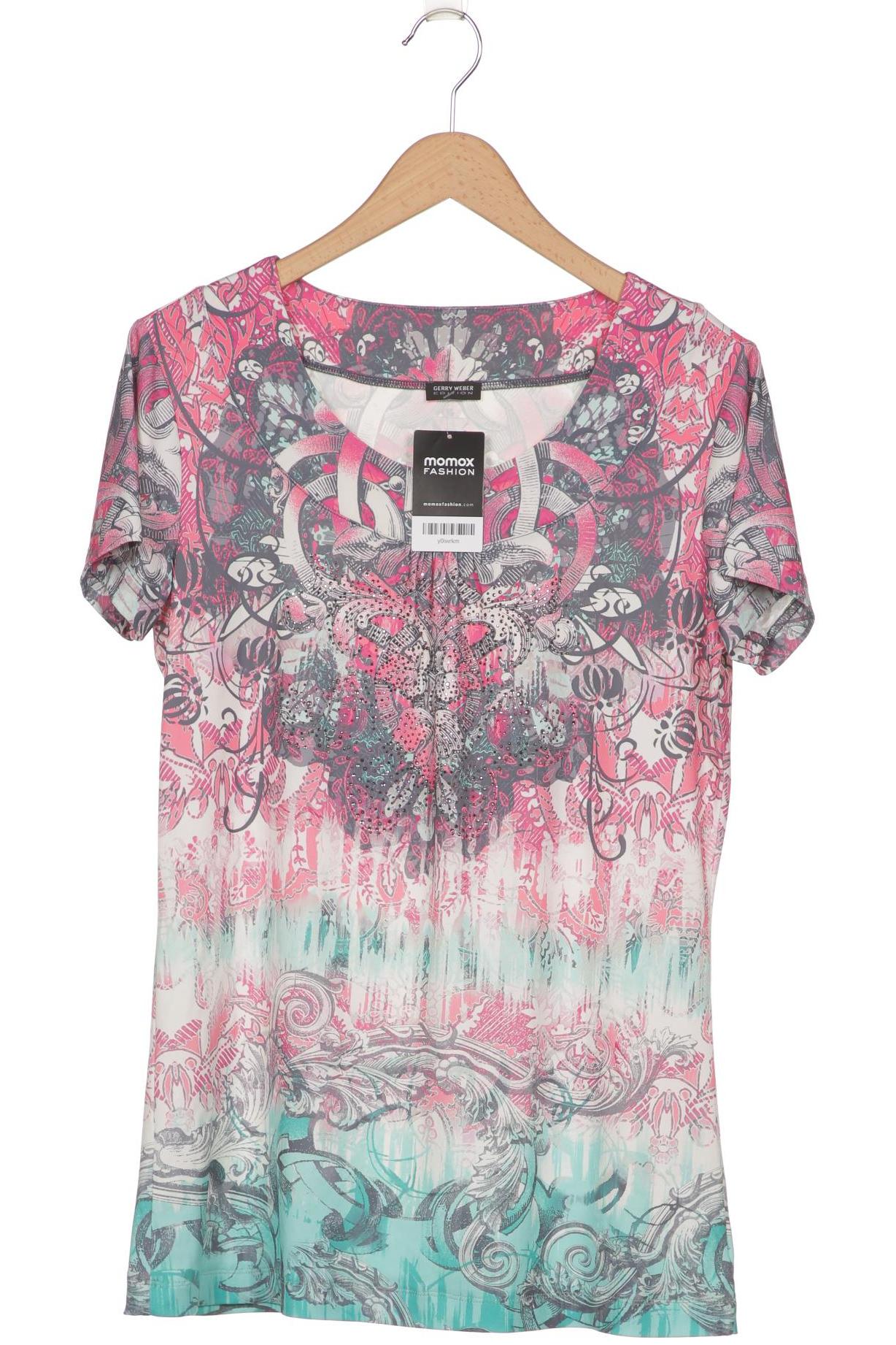

Gerry Weber Damen T-Shirt, mehrfarbig, Gr. 42