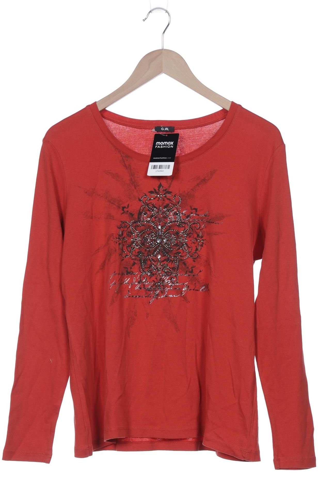 

Gerry Weber Damen Langarmshirt, rot, Gr. 42