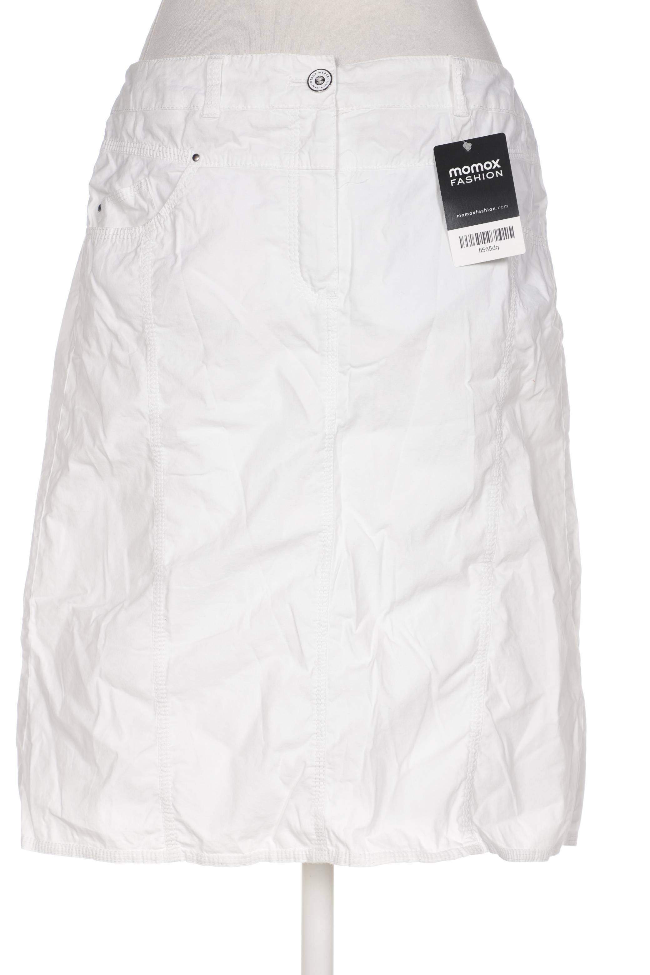 

Gerry Weber Damen Rock, weiß, Gr. 30