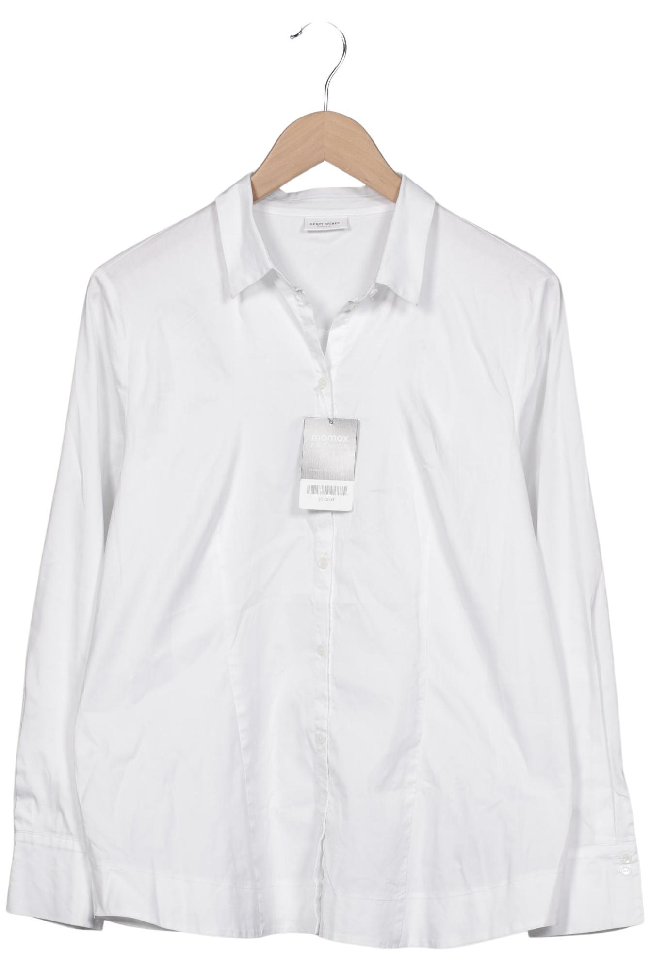 

Gerry Weber Damen Bluse, weiß, Gr. 42
