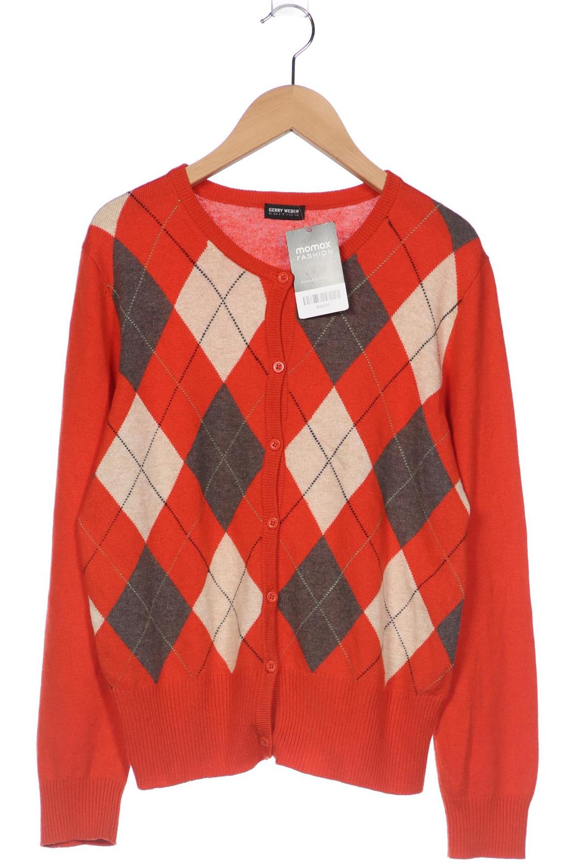

Gerry Weber Damen Strickjacke, orange, Gr. 38