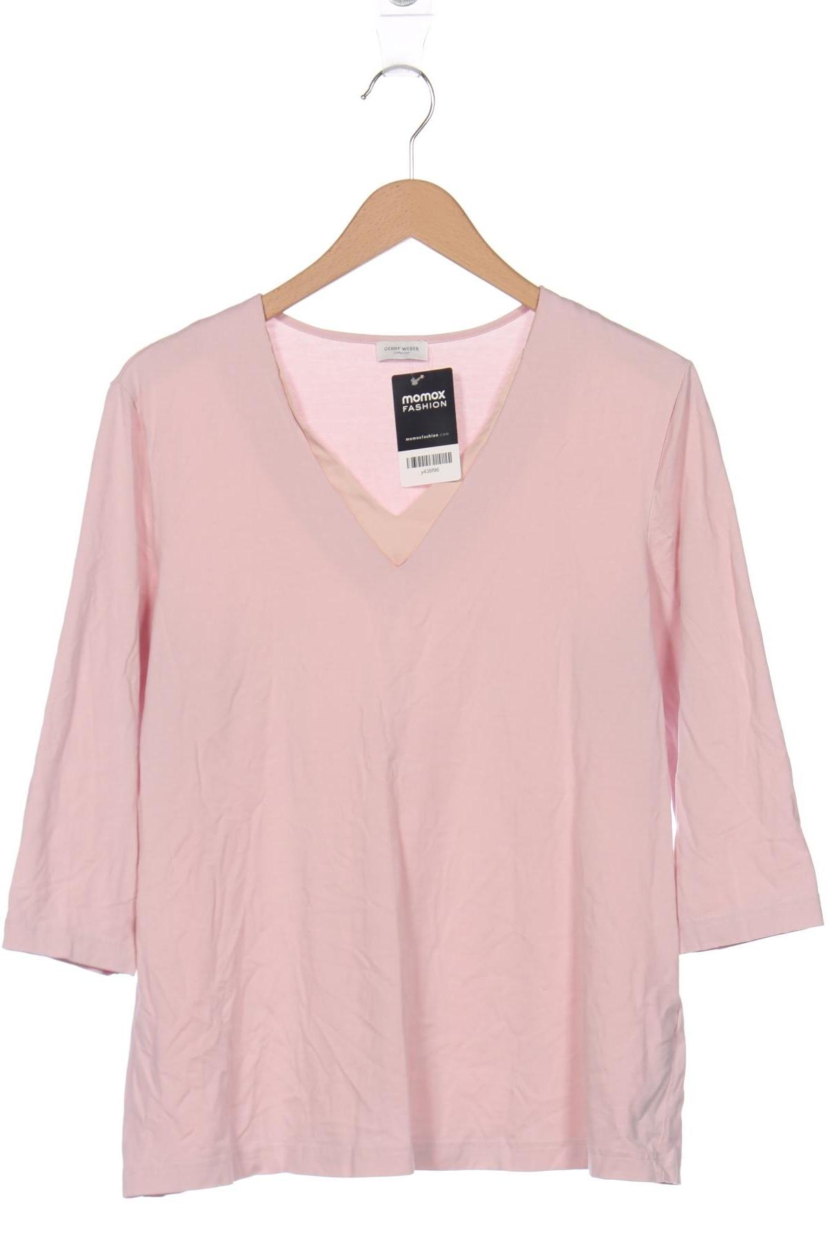 

Gerry Weber Damen Langarmshirt, pink, Gr. 48