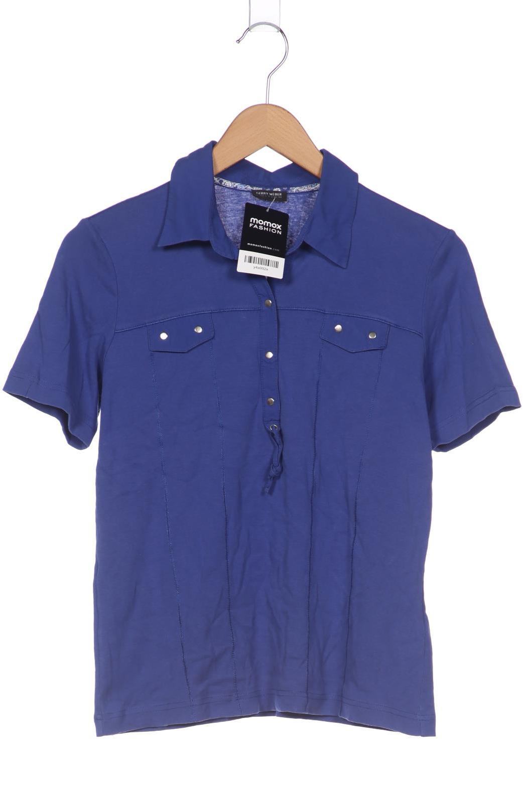 

Gerry Weber Damen Poloshirt, blau, Gr. 40