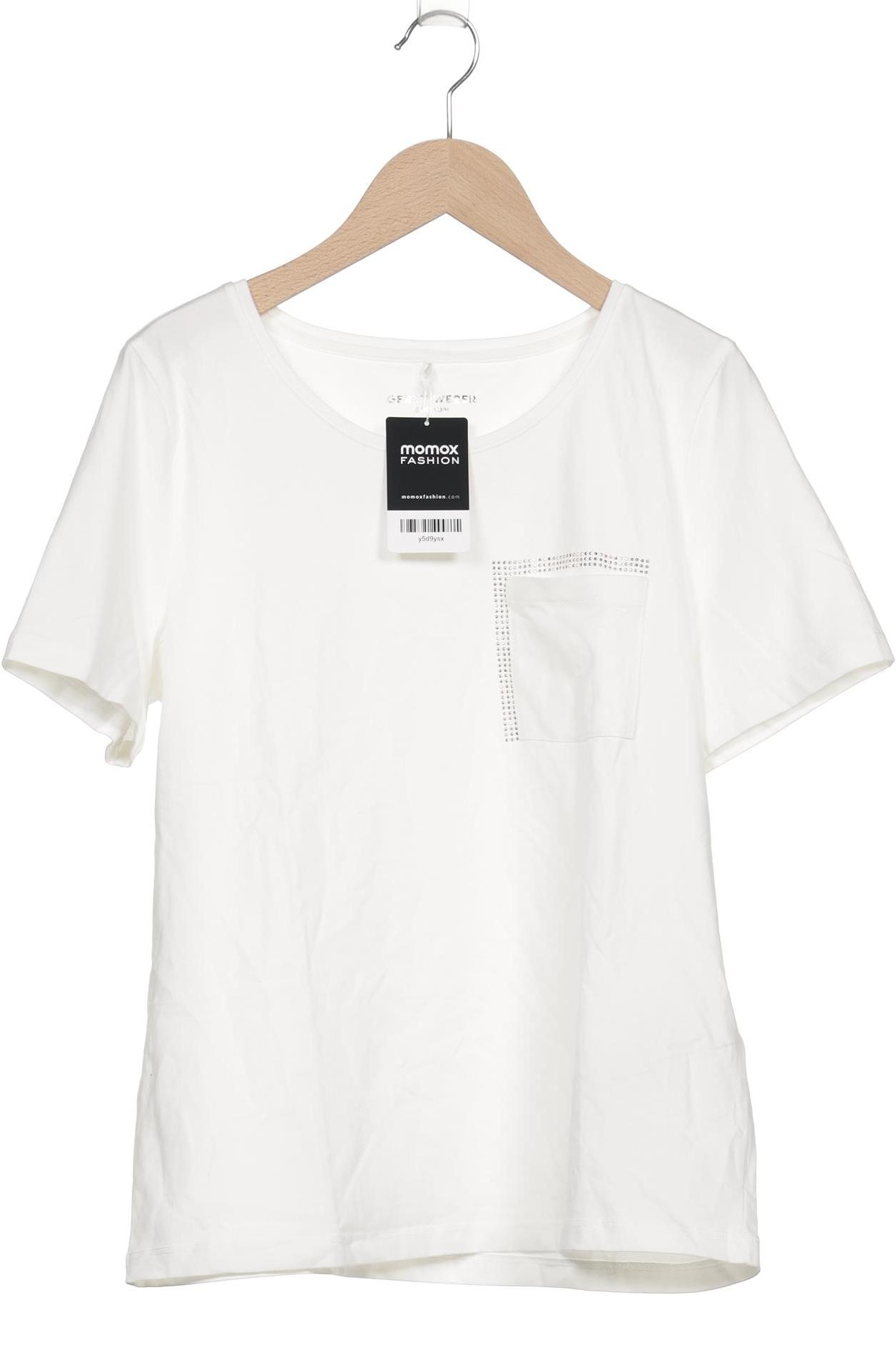 

Gerry Weber Damen T-Shirt, weiß, Gr. 36