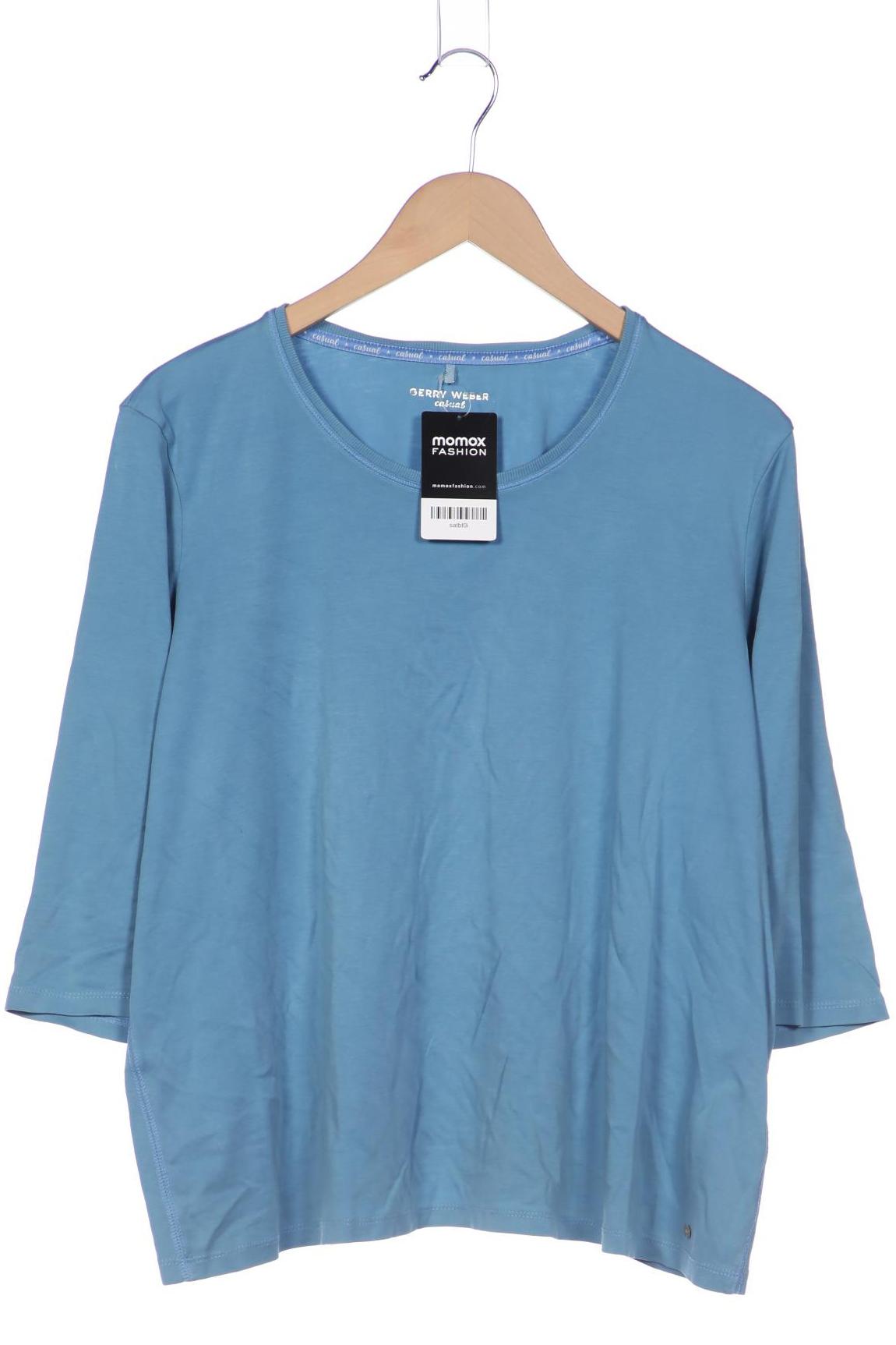

Gerry Weber Damen Langarmshirt, blau, Gr. 46