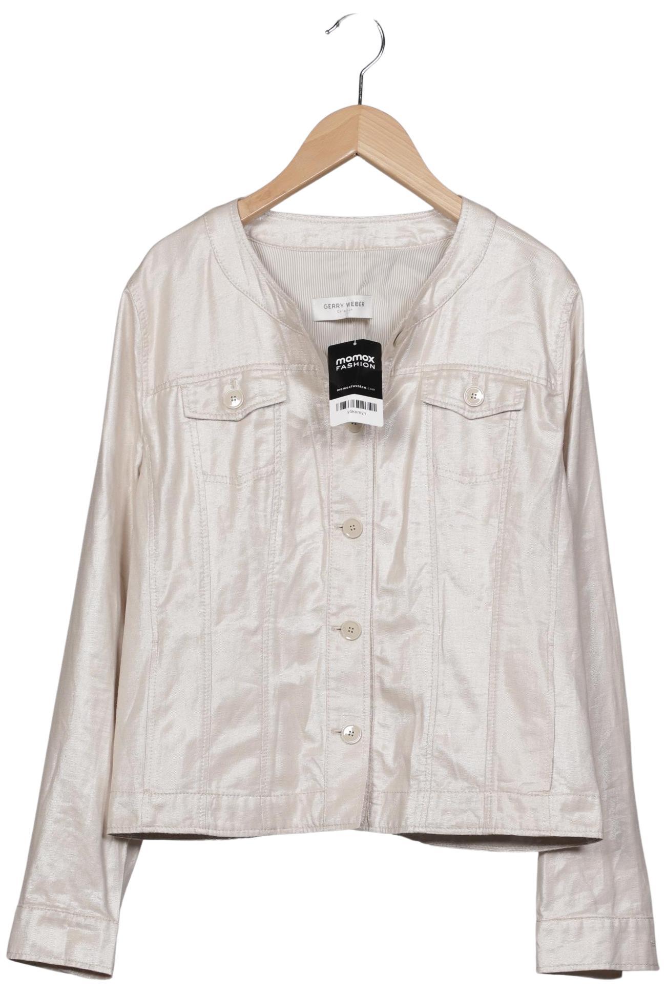 

Gerry Weber Damen Jacke, beige, Gr. 40