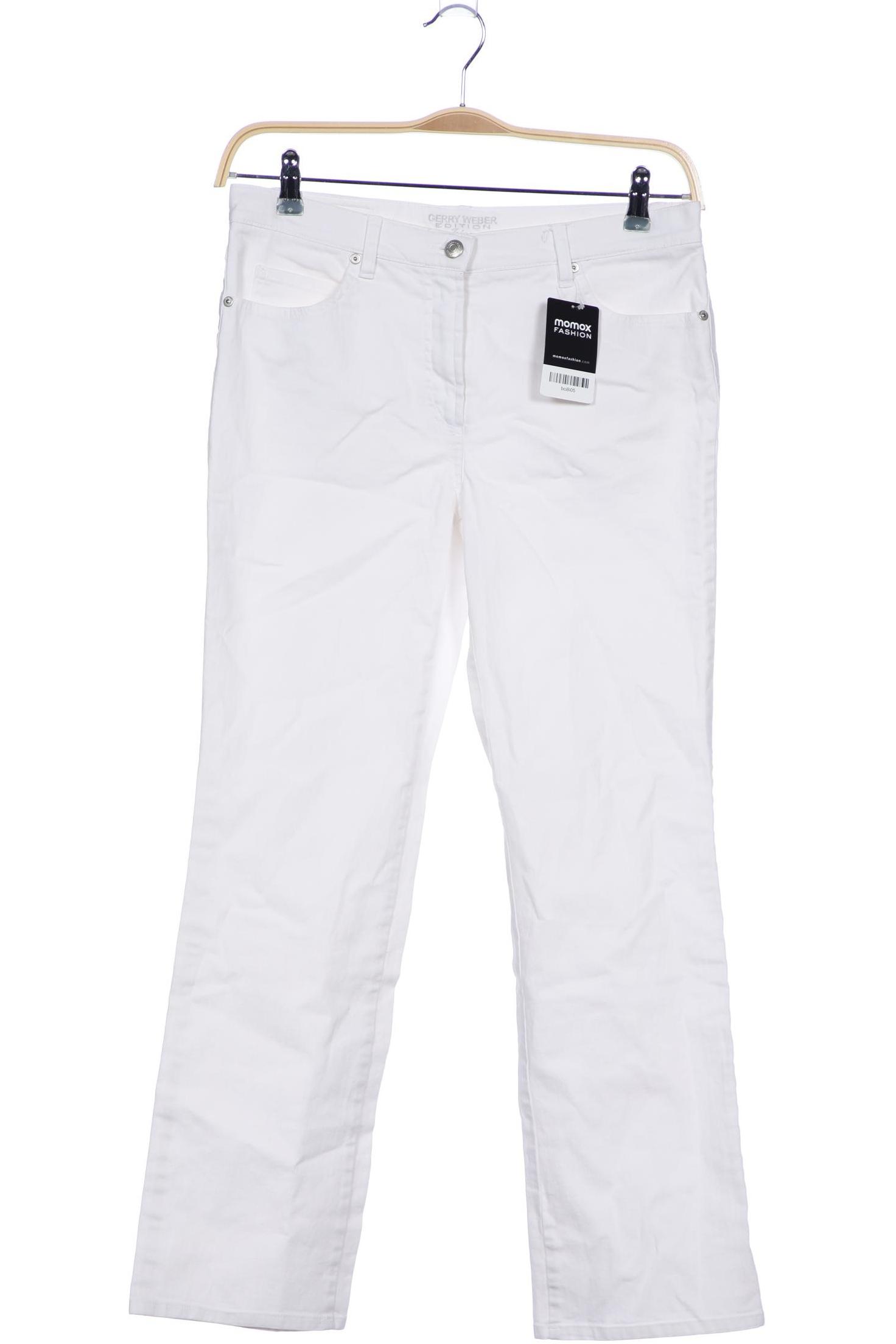 

Gerry Weber Damen Jeans, weiß, Gr. 38