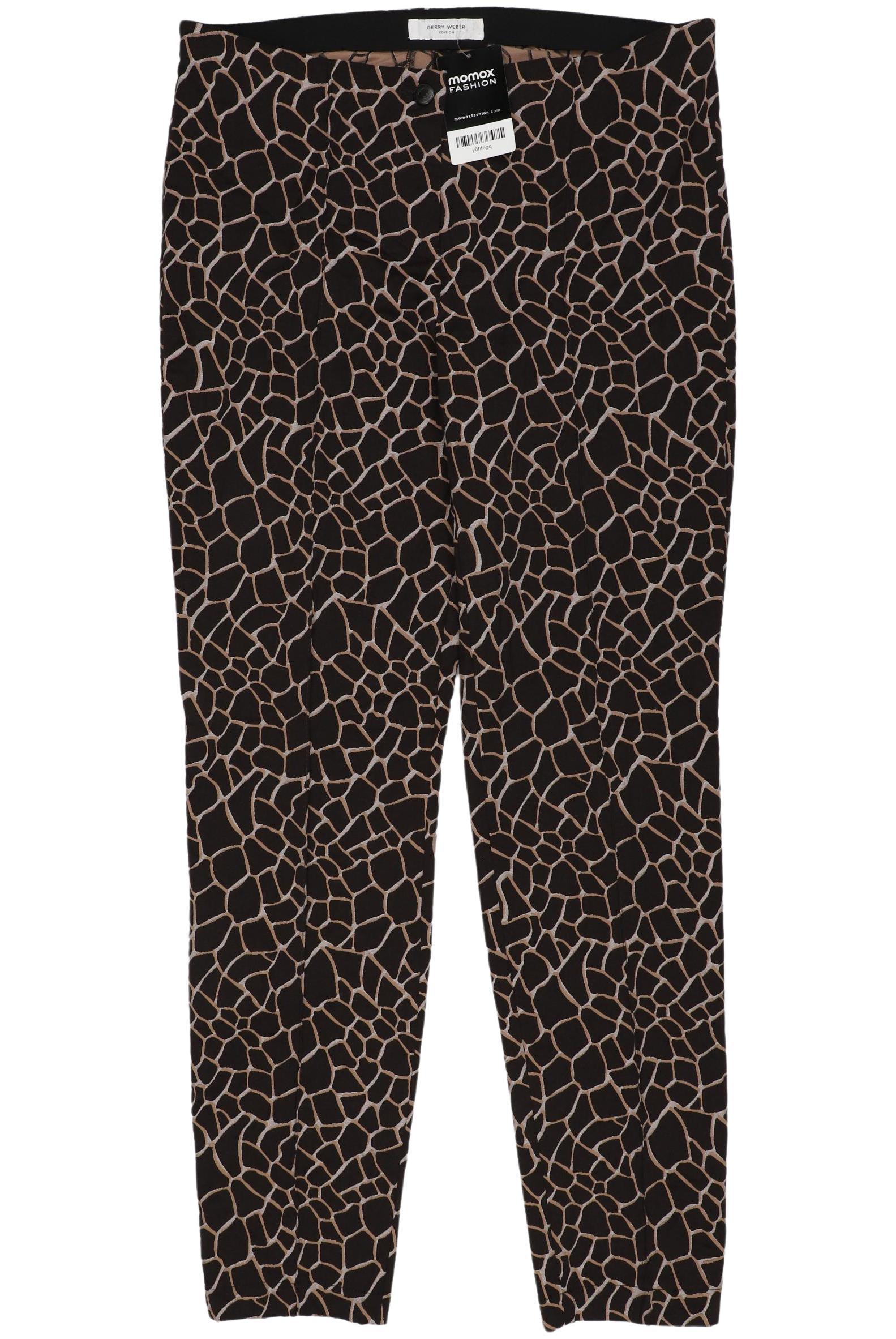 

Gerry Weber Damen Stoffhose, braun, Gr. 42