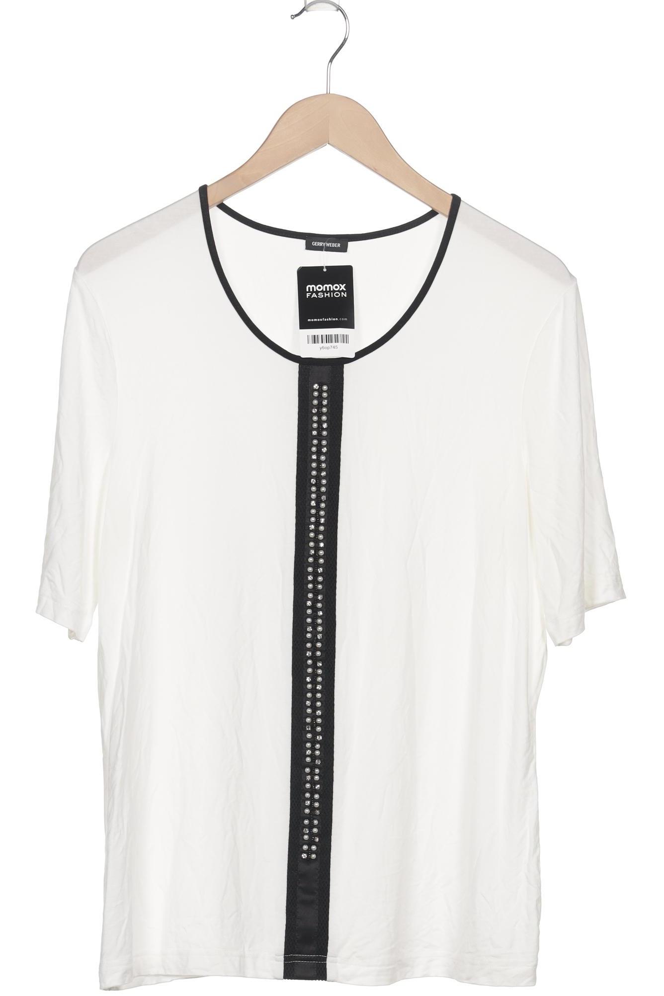 

Gerry Weber Damen T-Shirt, cremeweiß, Gr. 42
