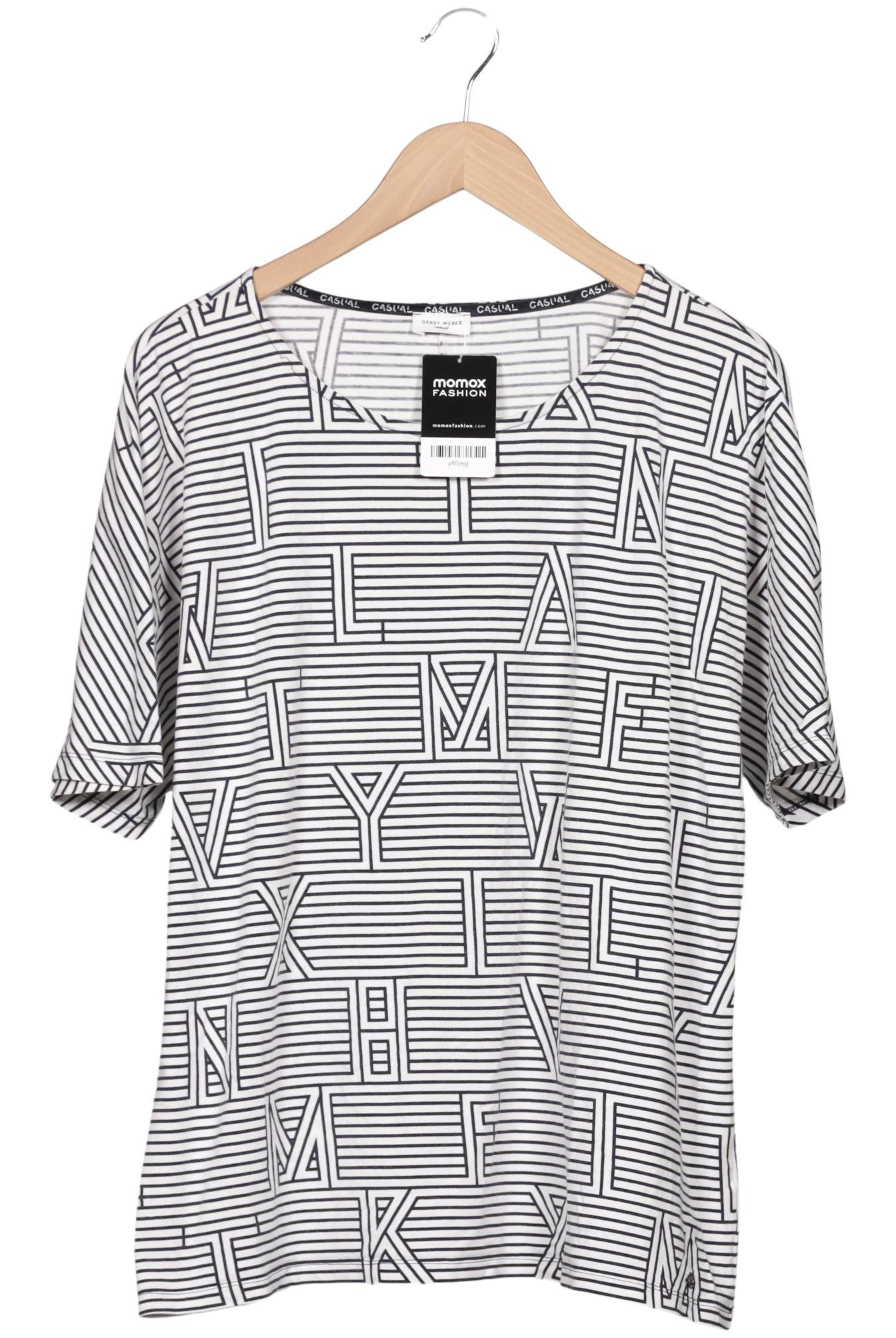 

Gerry Weber Damen T-Shirt, weiß, Gr. 46