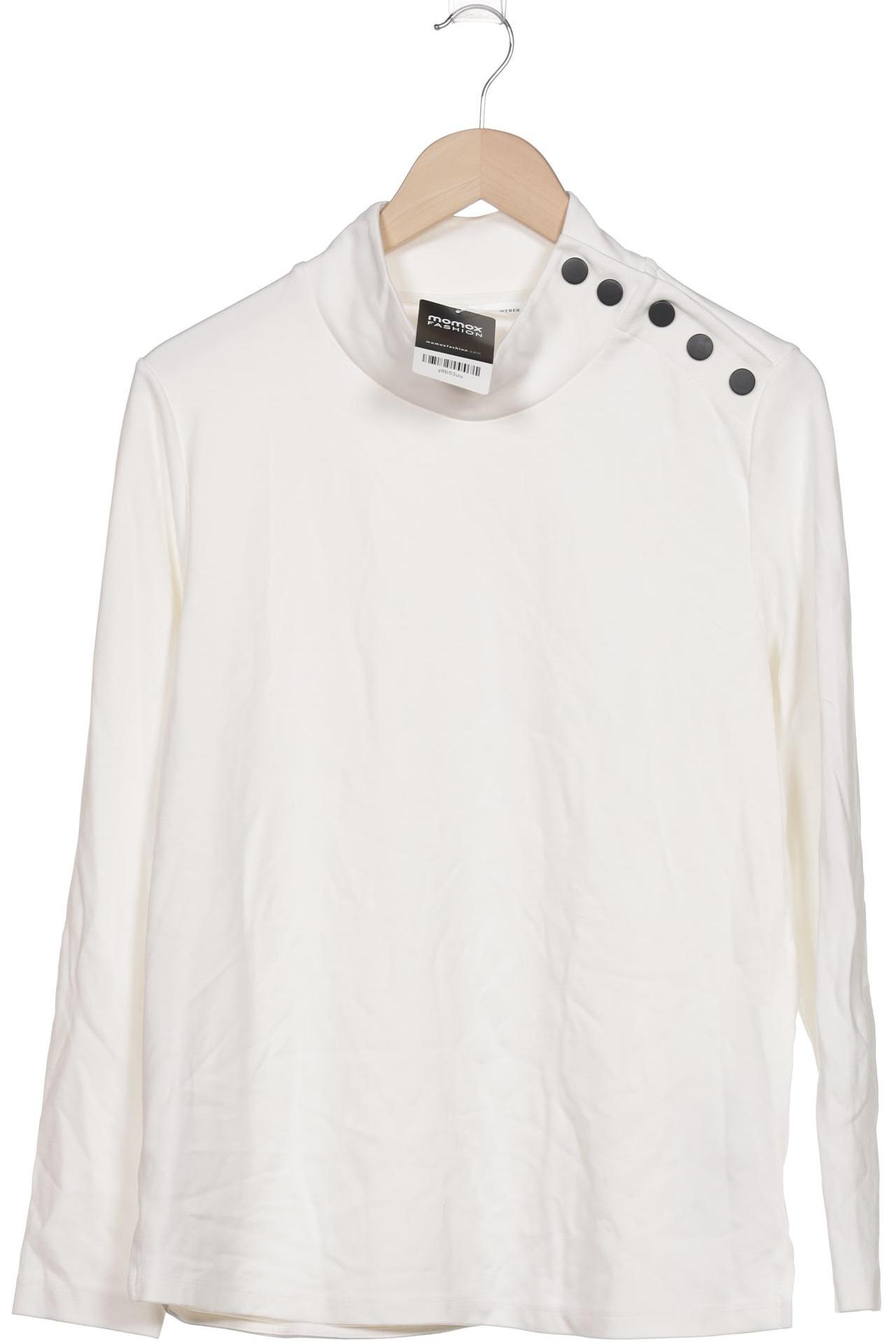 

Gerry Weber Damen Langarmshirt, weiß, Gr. 44