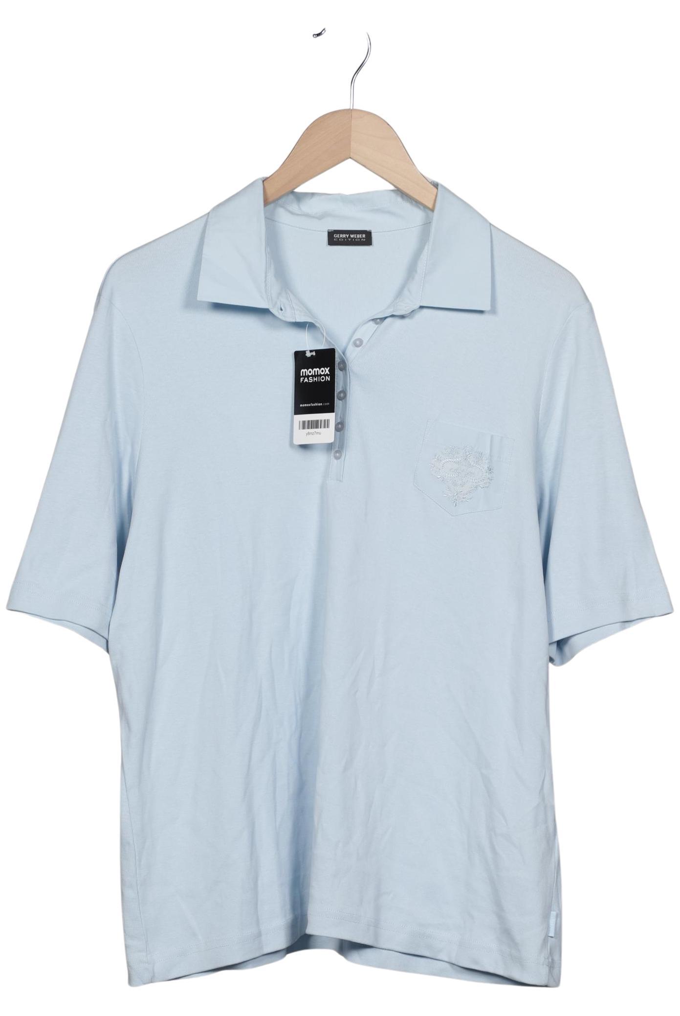 

Gerry Weber Damen Poloshirt, hellblau, Gr. 46