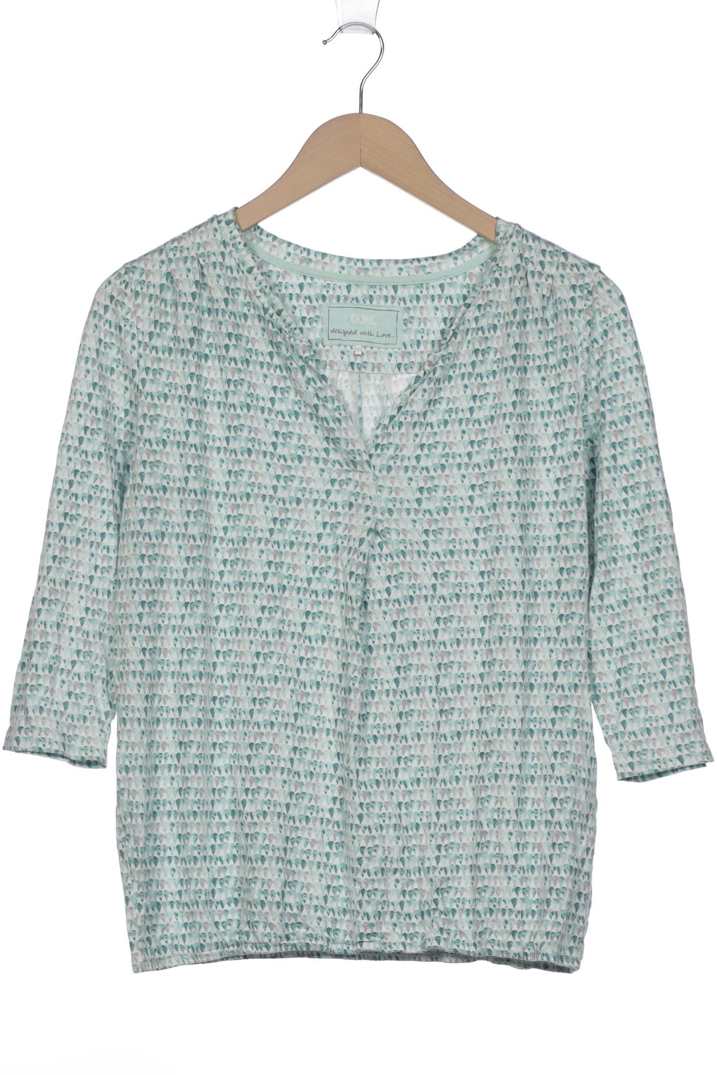 

Gerry Weber Damen Langarmshirt, hellgrün, Gr. 40
