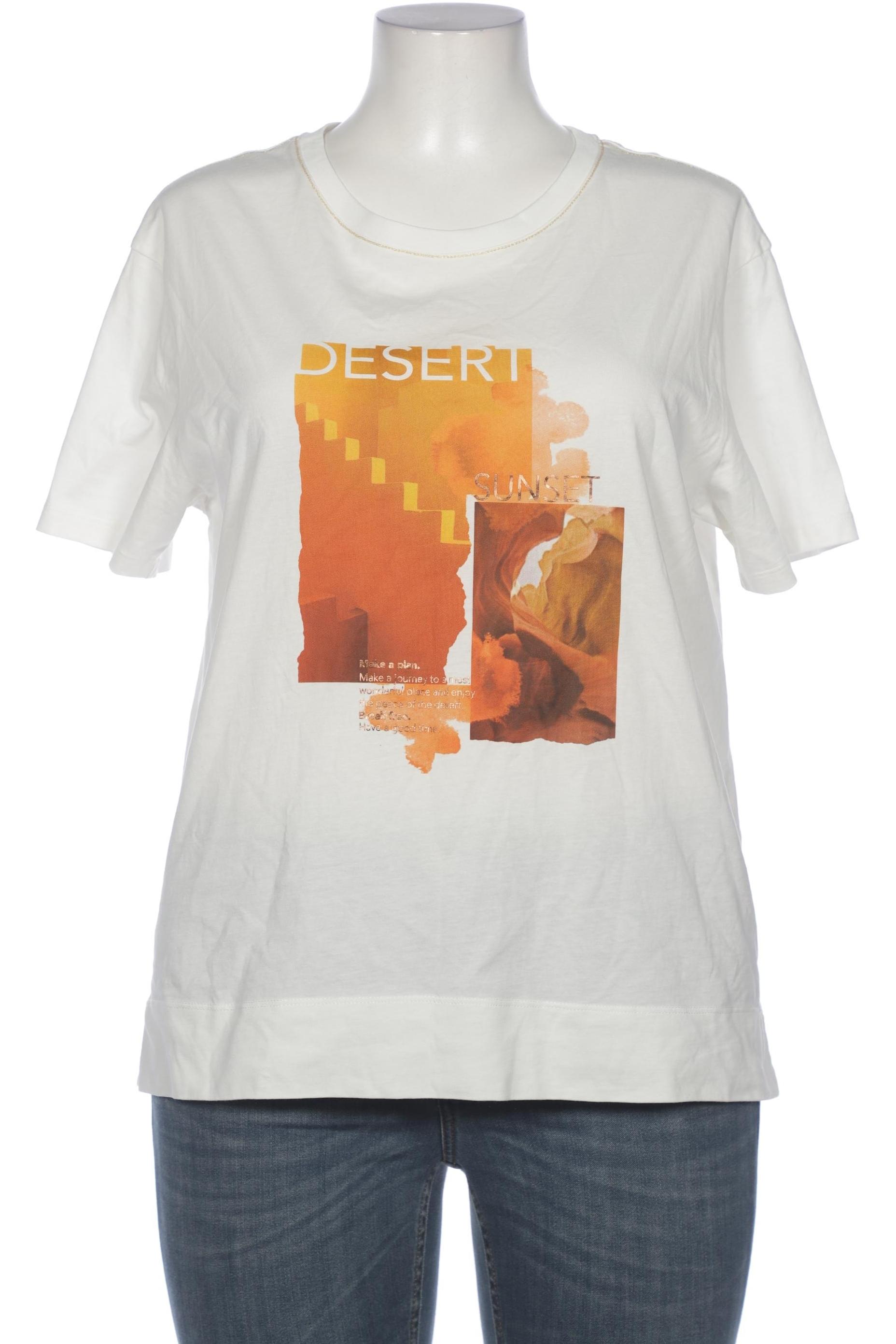 

Gerry Weber Damen T-Shirt, cremeweiß, Gr. 42