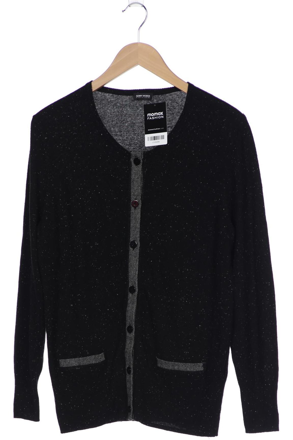

Gerry Weber Damen Strickjacke, schwarz, Gr. 38