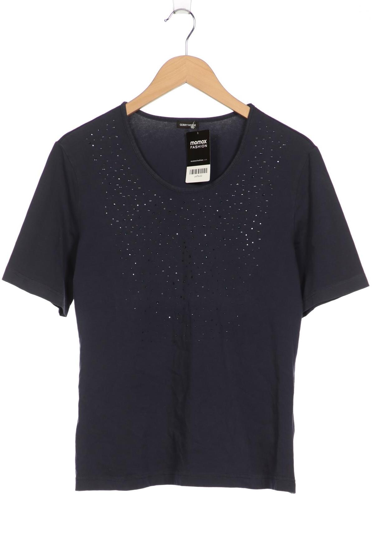 

Gerry Weber Damen T-Shirt, marineblau, Gr. 42