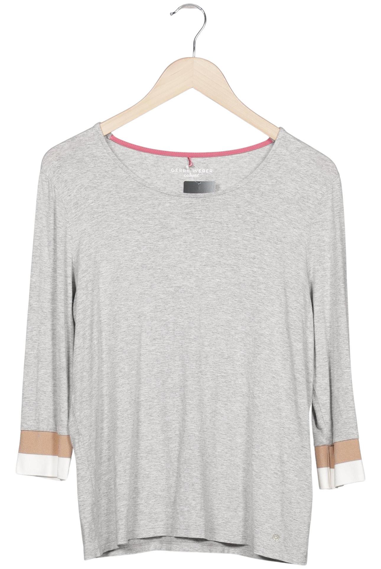 

Gerry Weber Damen Langarmshirt, grau, Gr. 38