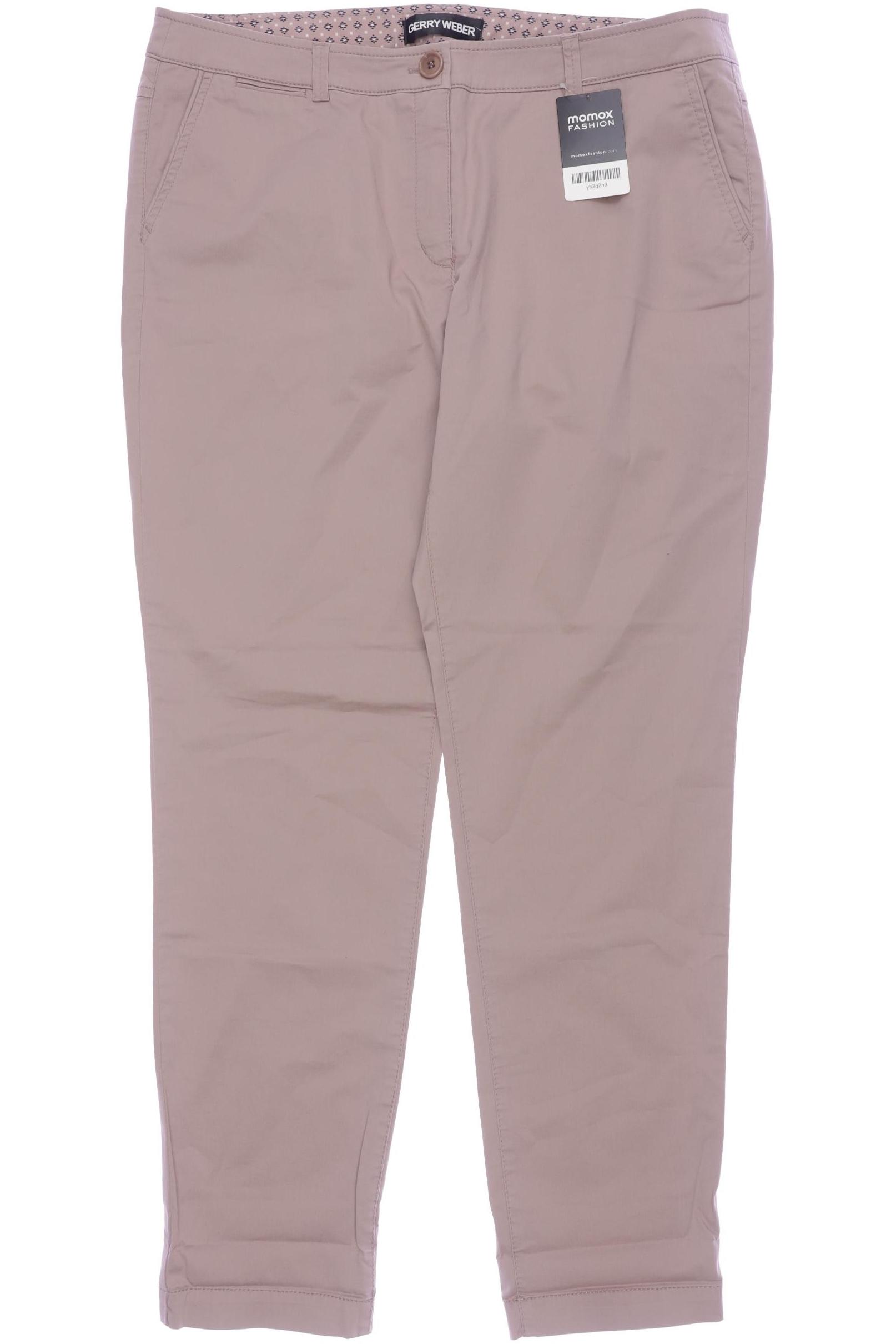 

Gerry Weber Damen Stoffhose, beige, Gr. 44