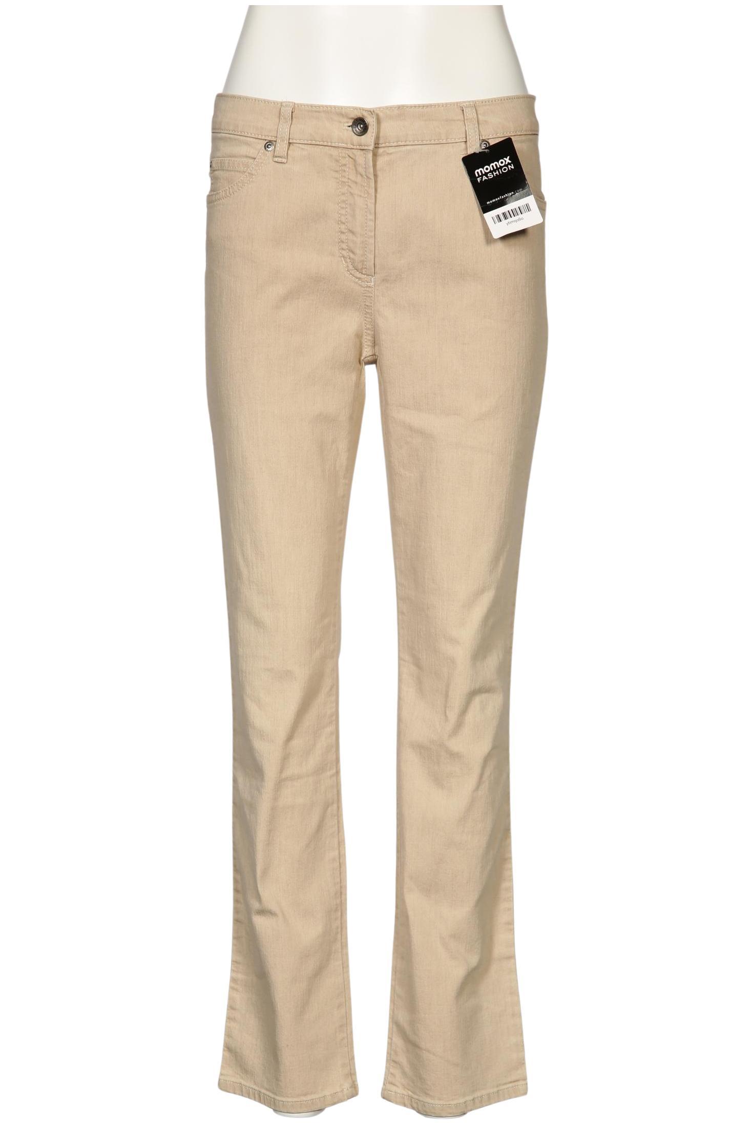

Gerry Weber Damen Jeans, beige, Gr. 40