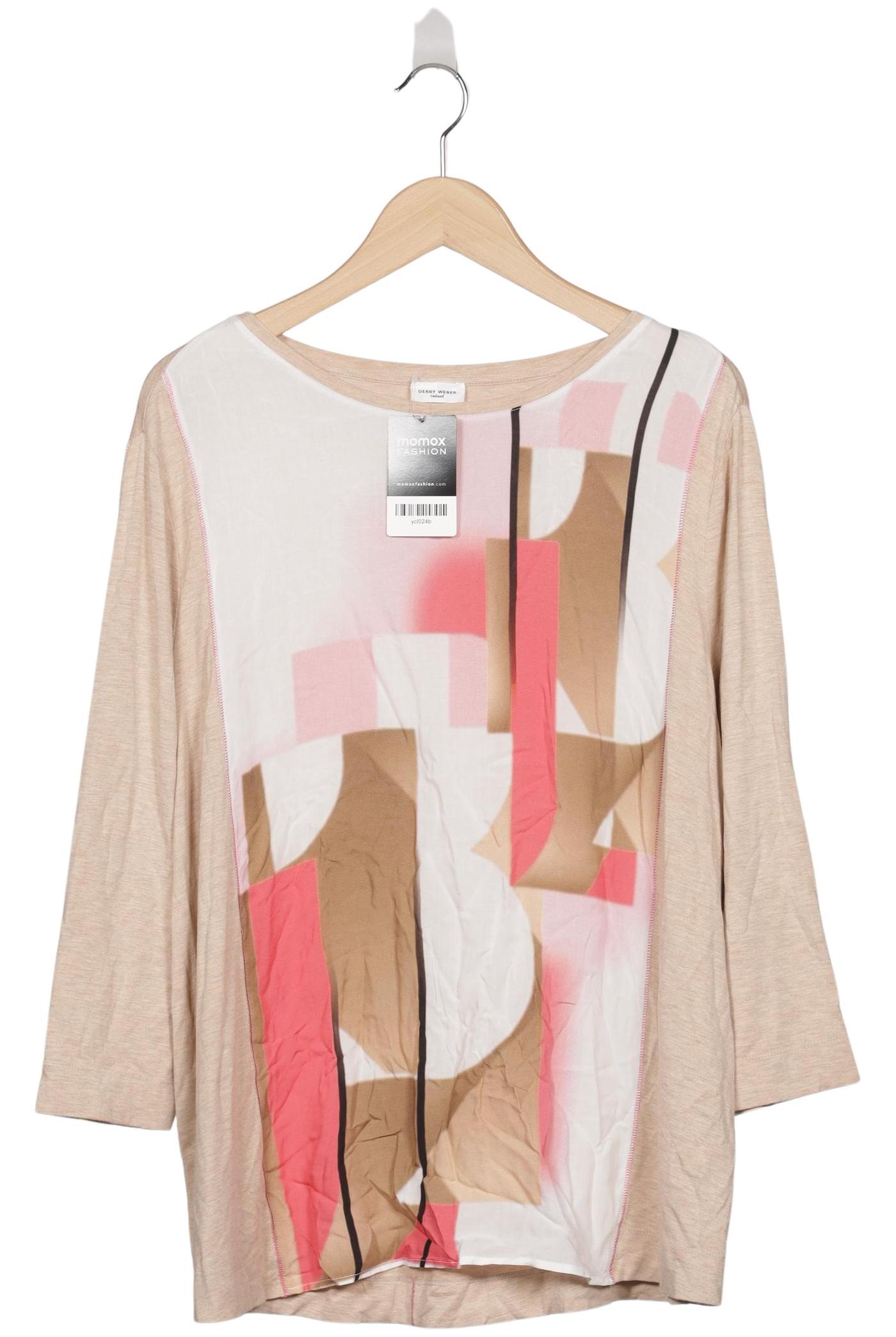 

Gerry Weber Damen Langarmshirt, beige, Gr. 46