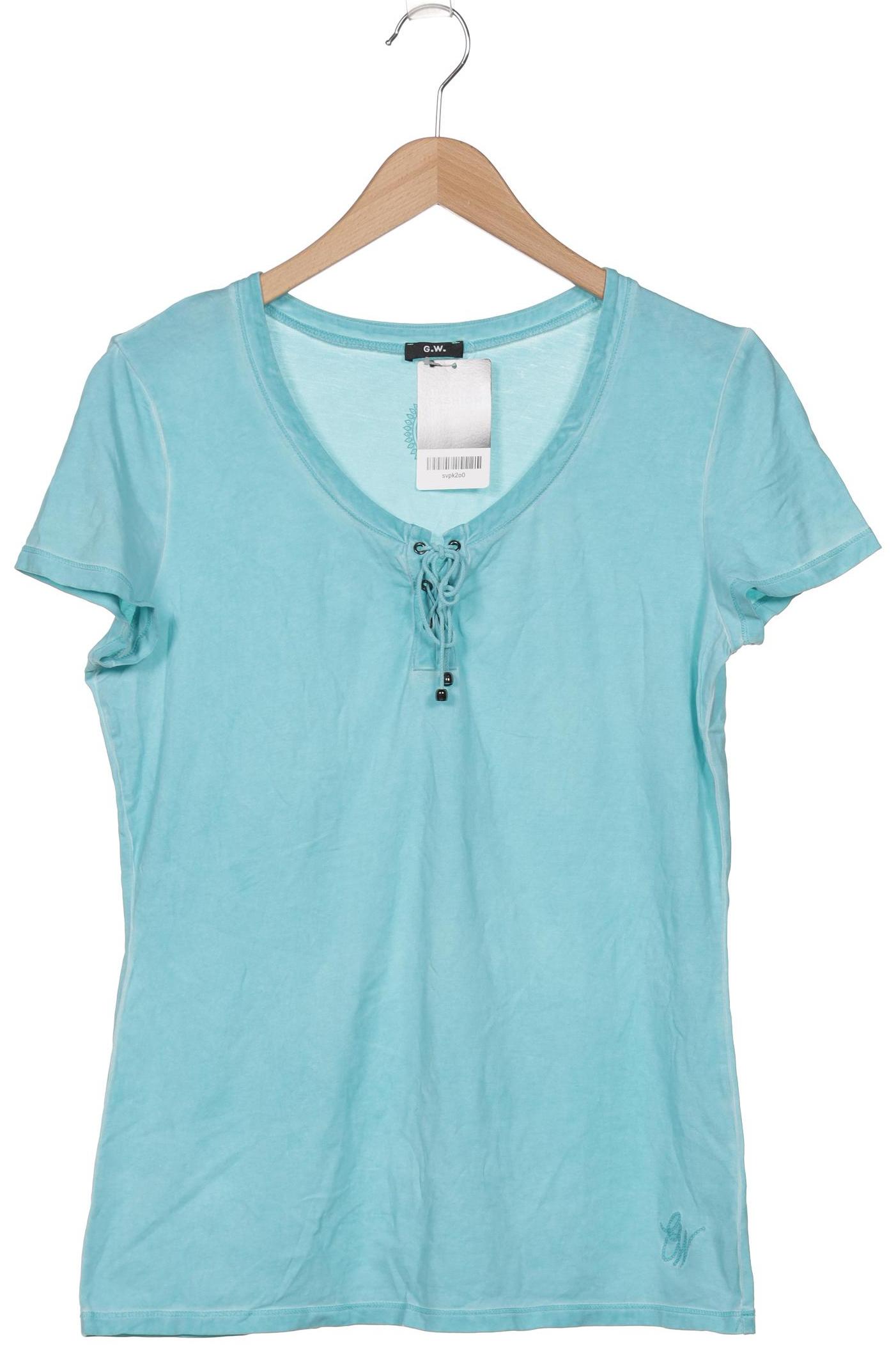 

Gerry Weber Damen T-Shirt, hellblau, Gr. 40