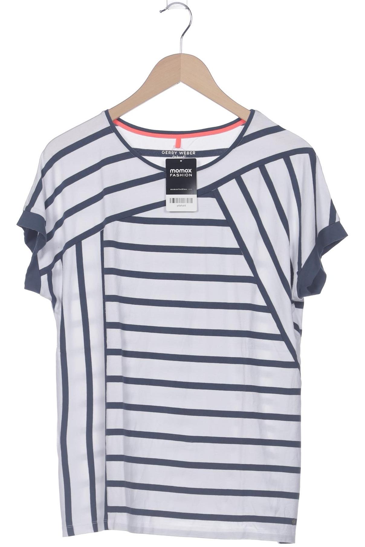 

Gerry Weber Damen T-Shirt, weiß, Gr. 42