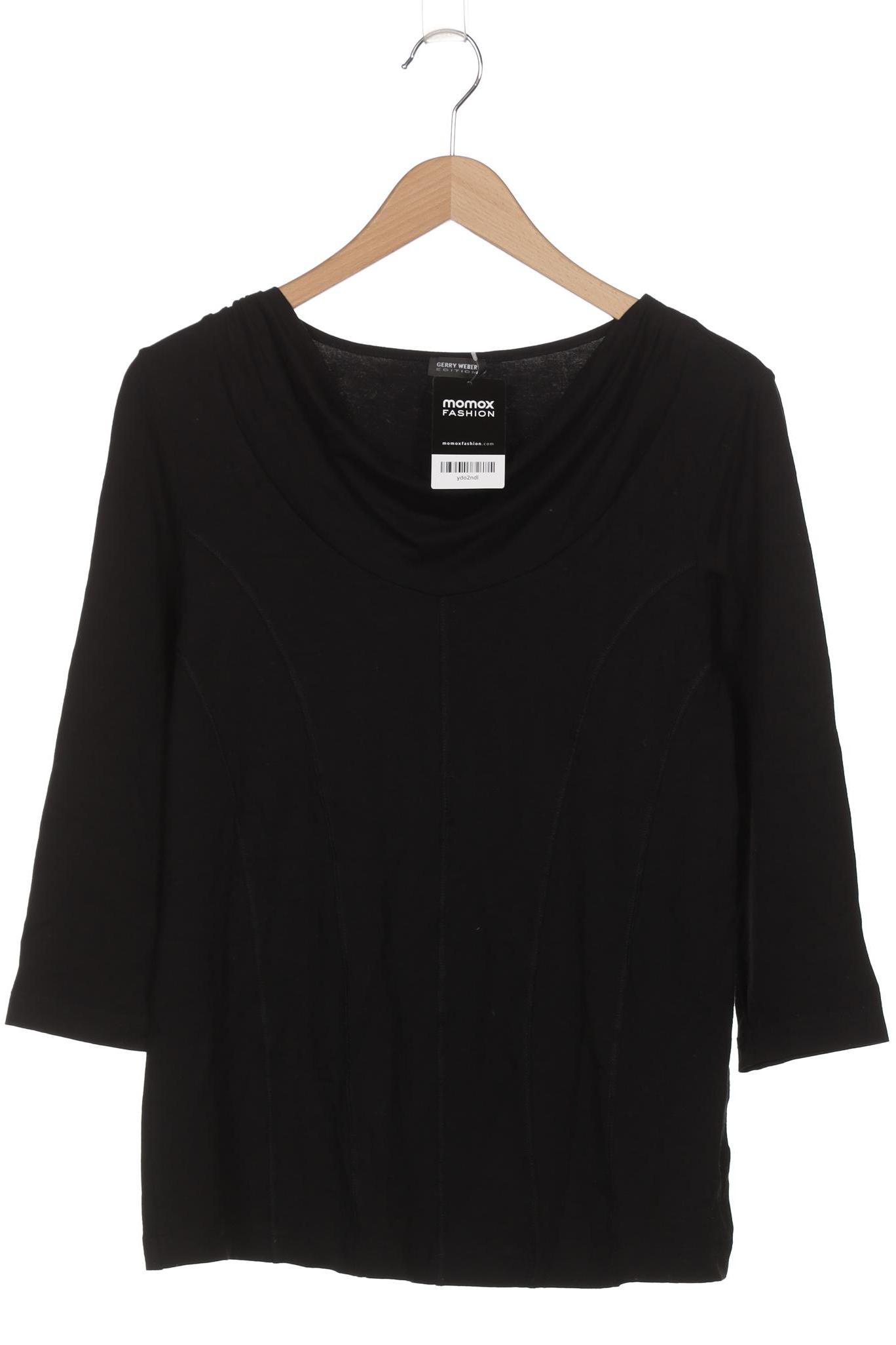 

Gerry Weber Damen Langarmshirt, schwarz, Gr. 42