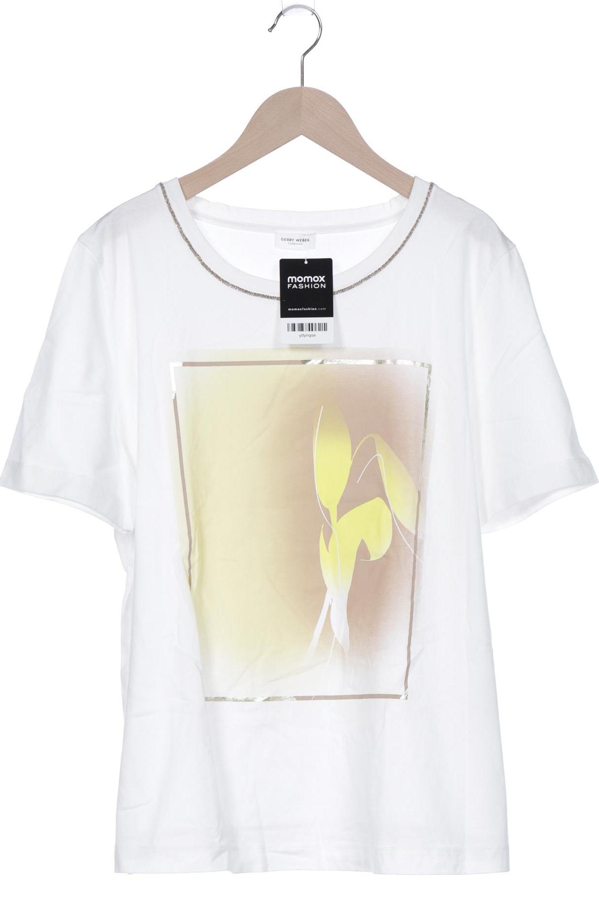 

Gerry Weber Damen T-Shirt, weiß, Gr. 42