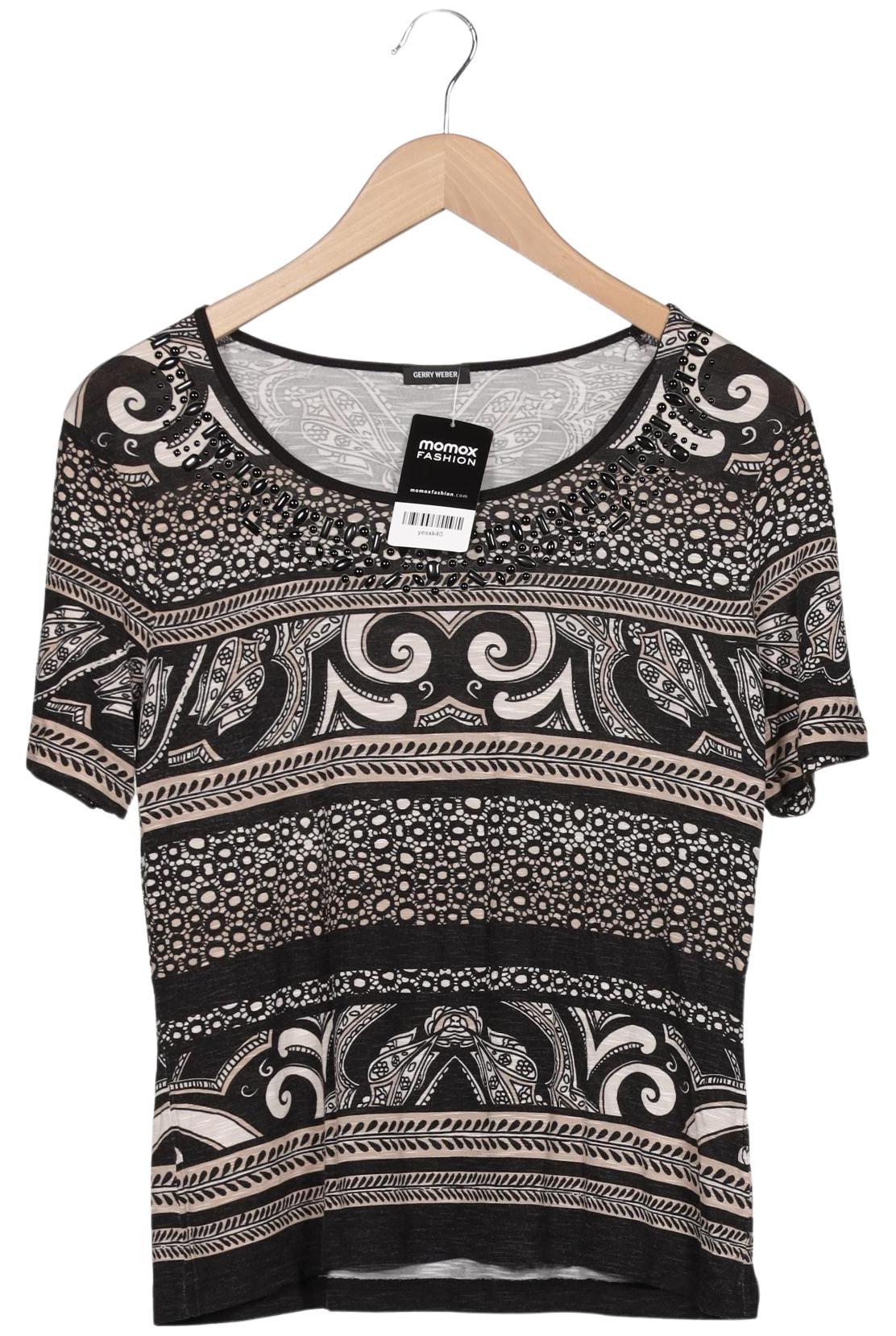 

Gerry Weber Damen T-Shirt, schwarz, Gr. 40