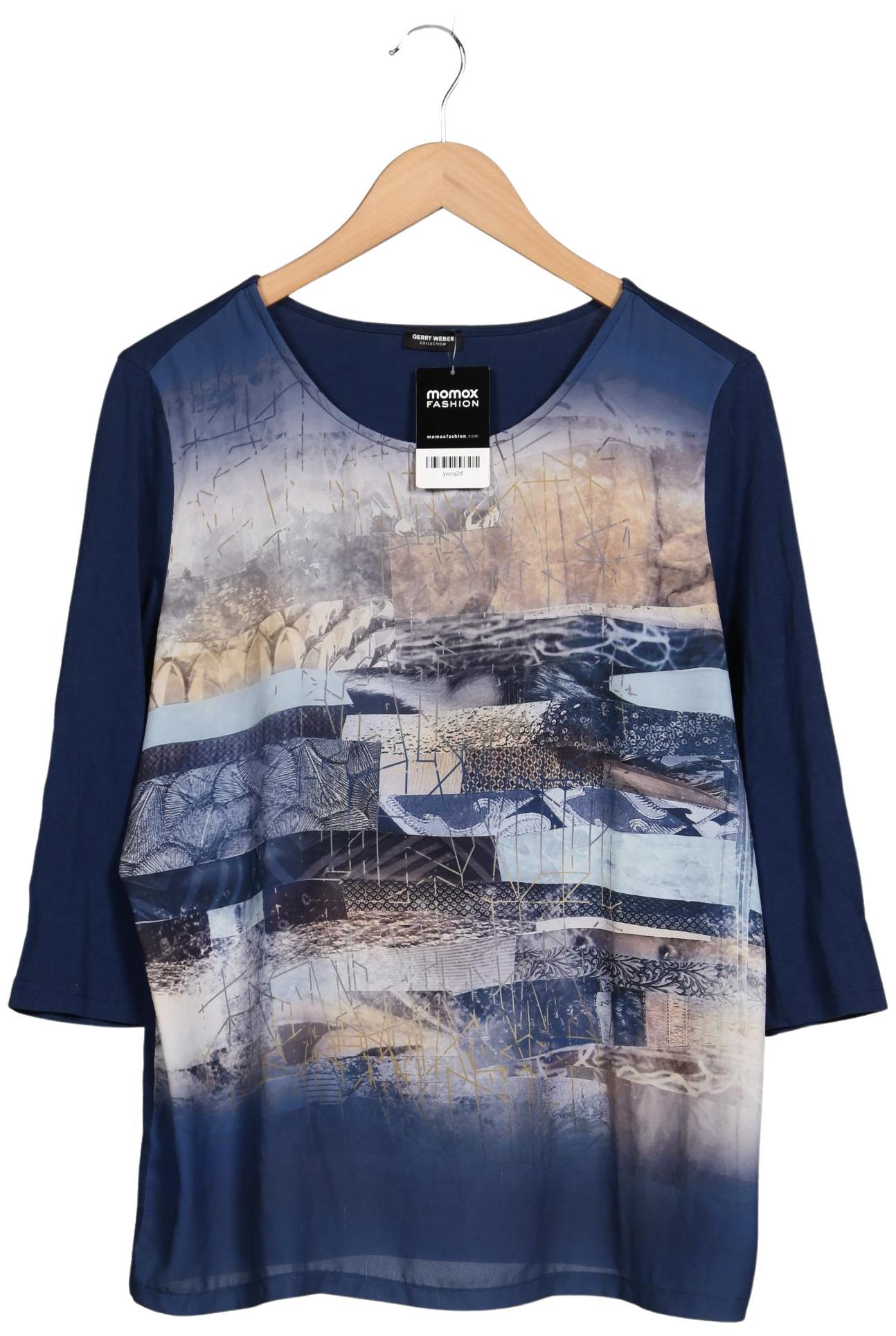 

Gerry Weber Damen Langarmshirt, marineblau, Gr. 44
