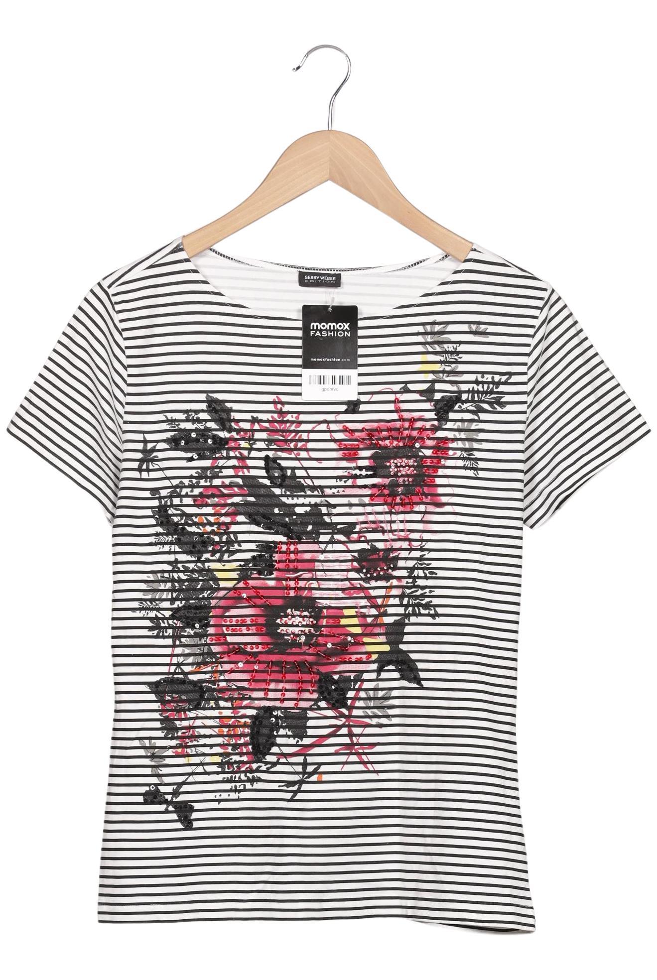 

Gerry Weber Damen T-Shirt, weiß, Gr. 38