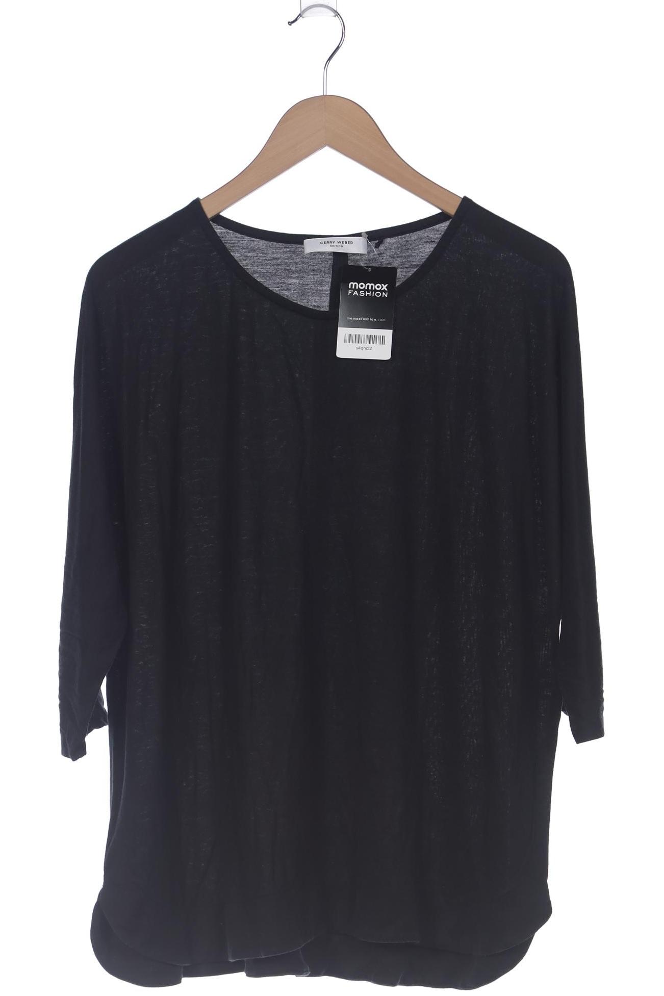 

Gerry Weber Damen Langarmshirt, schwarz, Gr. 48