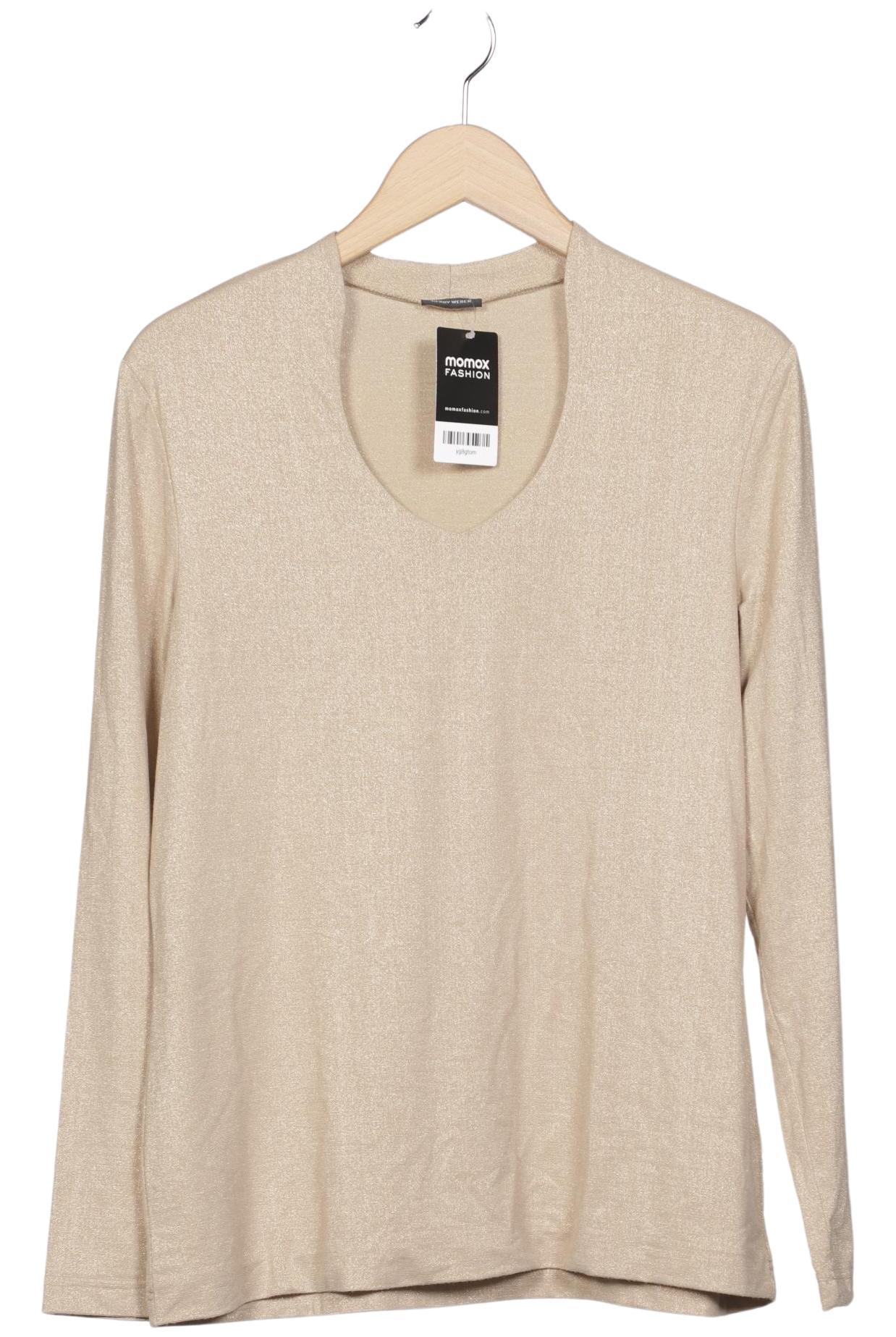 

Gerry Weber Damen Langarmshirt, beige, Gr. 42