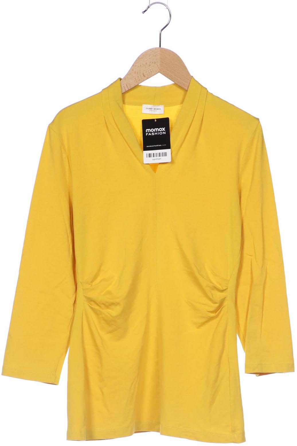 

Gerry Weber Damen Langarmshirt, gelb, Gr. 38