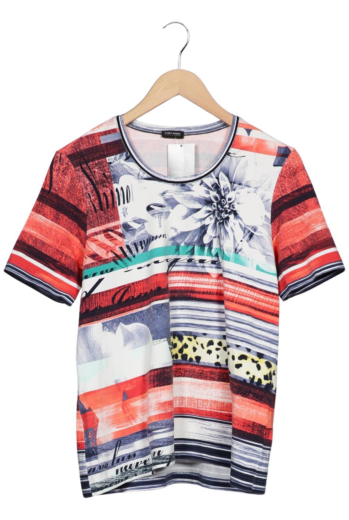 

Gerry Weber Damen T-Shirt, mehrfarbig, Gr. 44