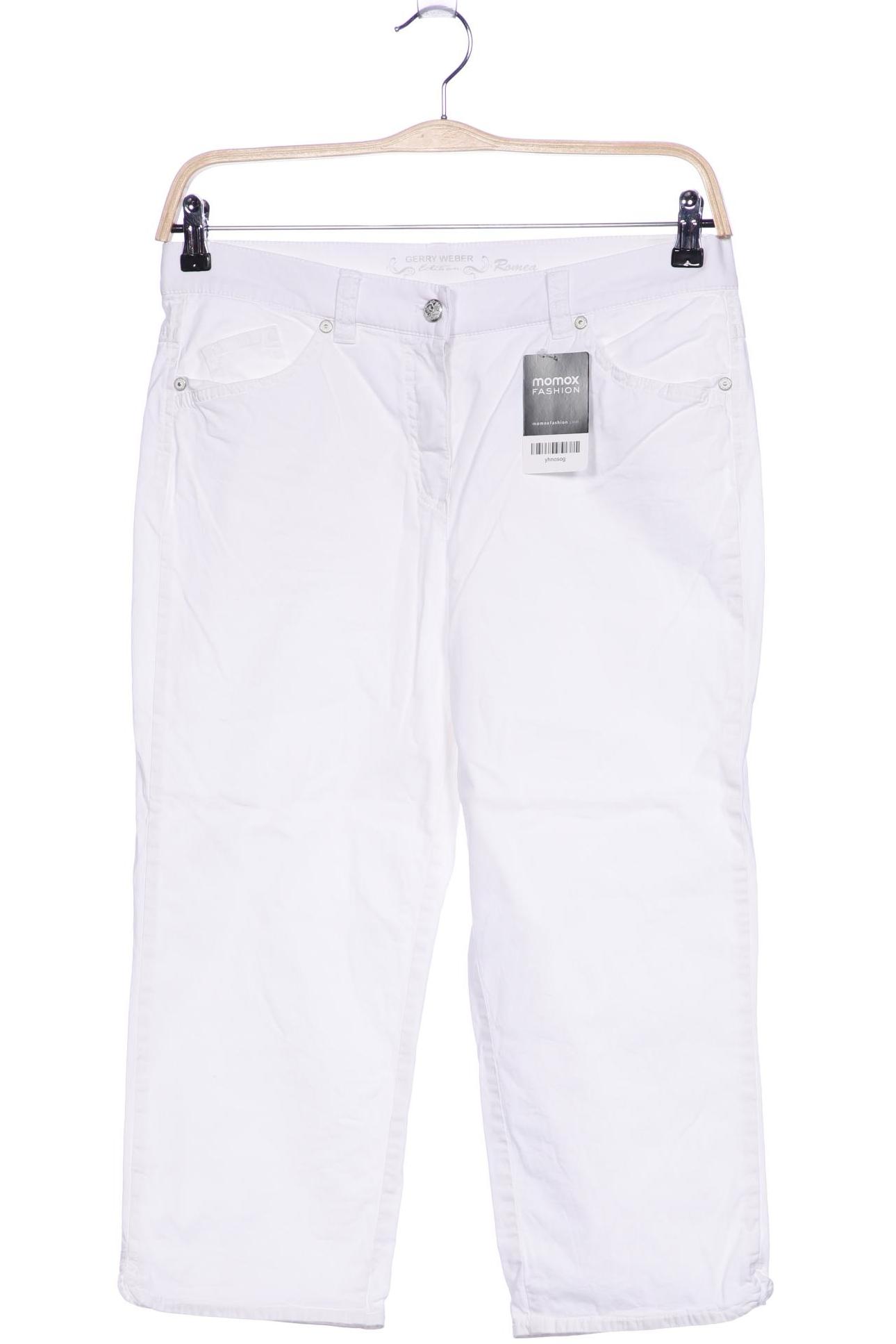 

Gerry Weber Damen Stoffhose, weiß, Gr. 42