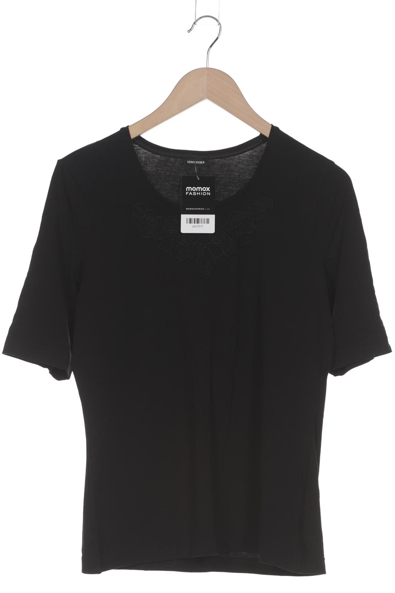 

Gerry Weber Damen T-Shirt, schwarz, Gr. 42