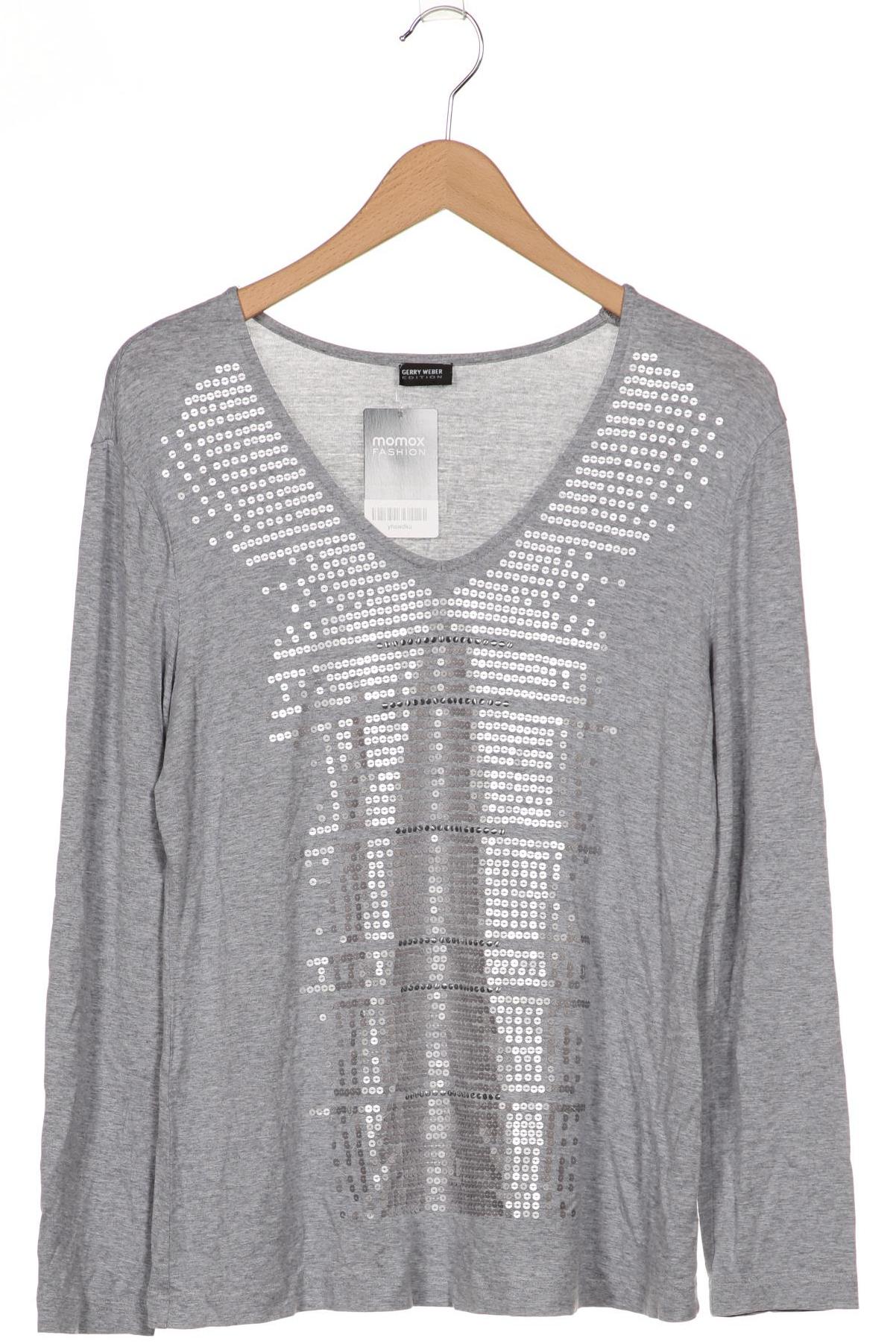 

Gerry Weber Damen Langarmshirt, grau, Gr. 38