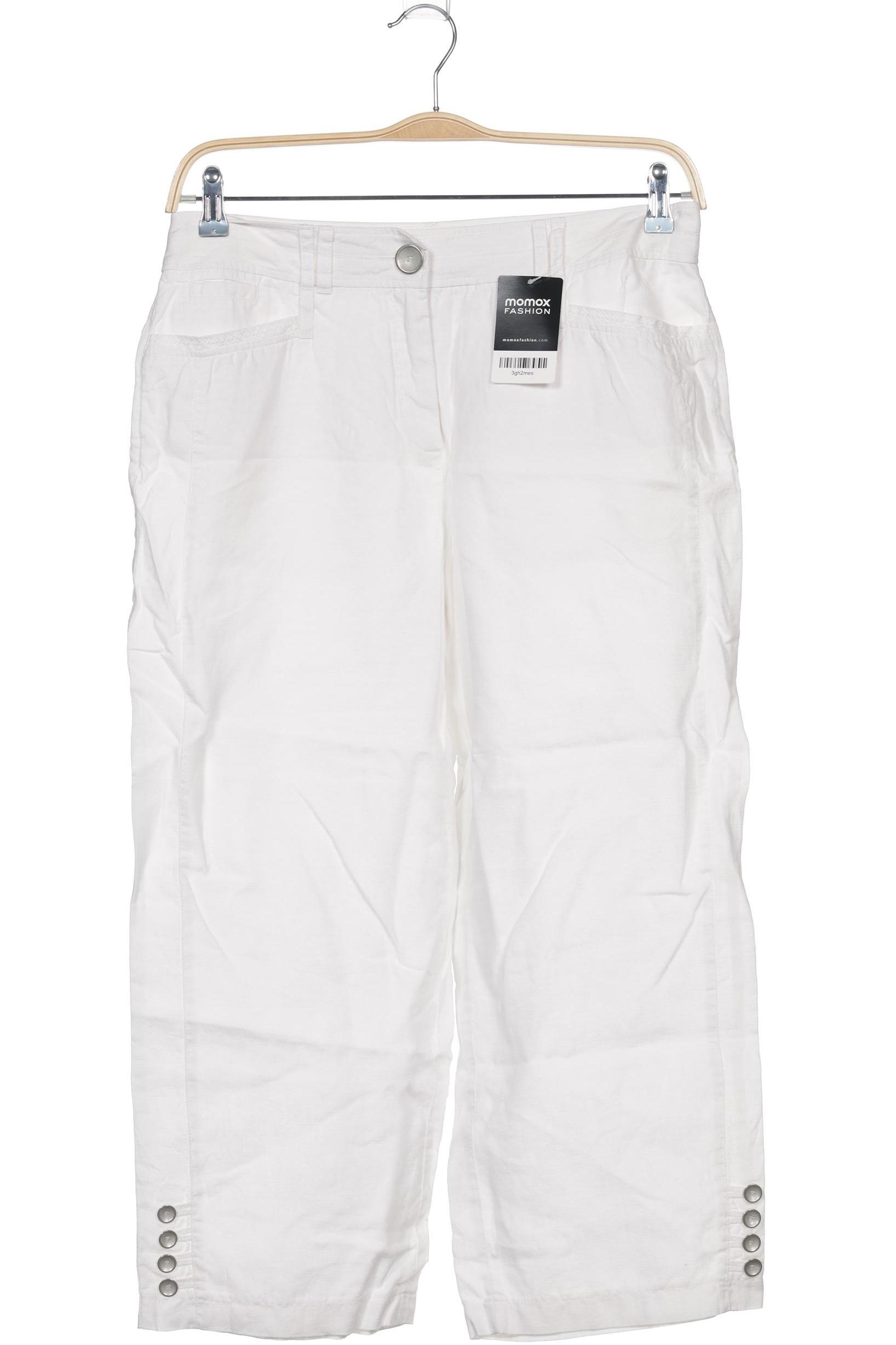 

Gerry Weber Damen Stoffhose, weiß, Gr. 40