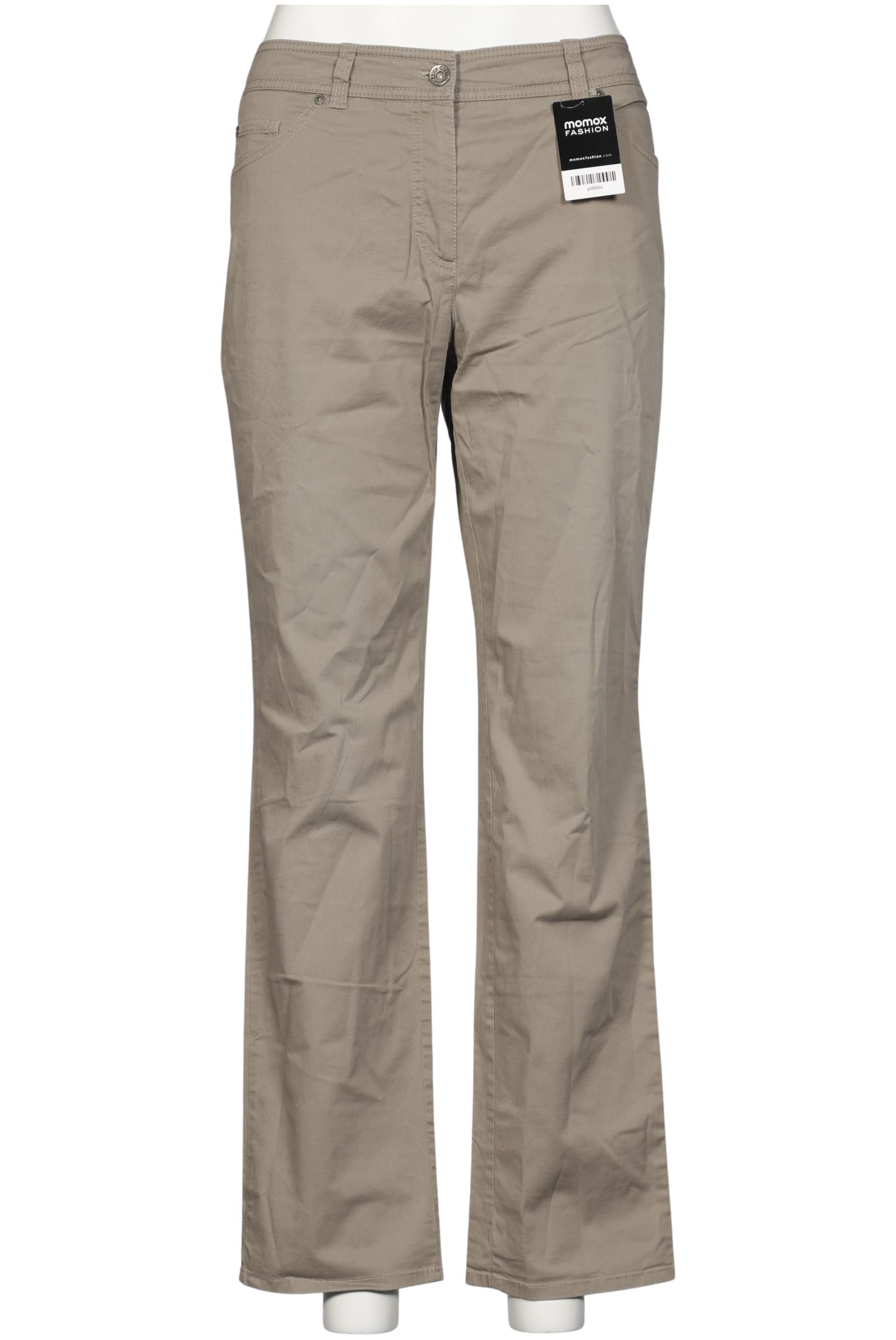 

Gerry Weber Damen Stoffhose, beige, Gr. 44